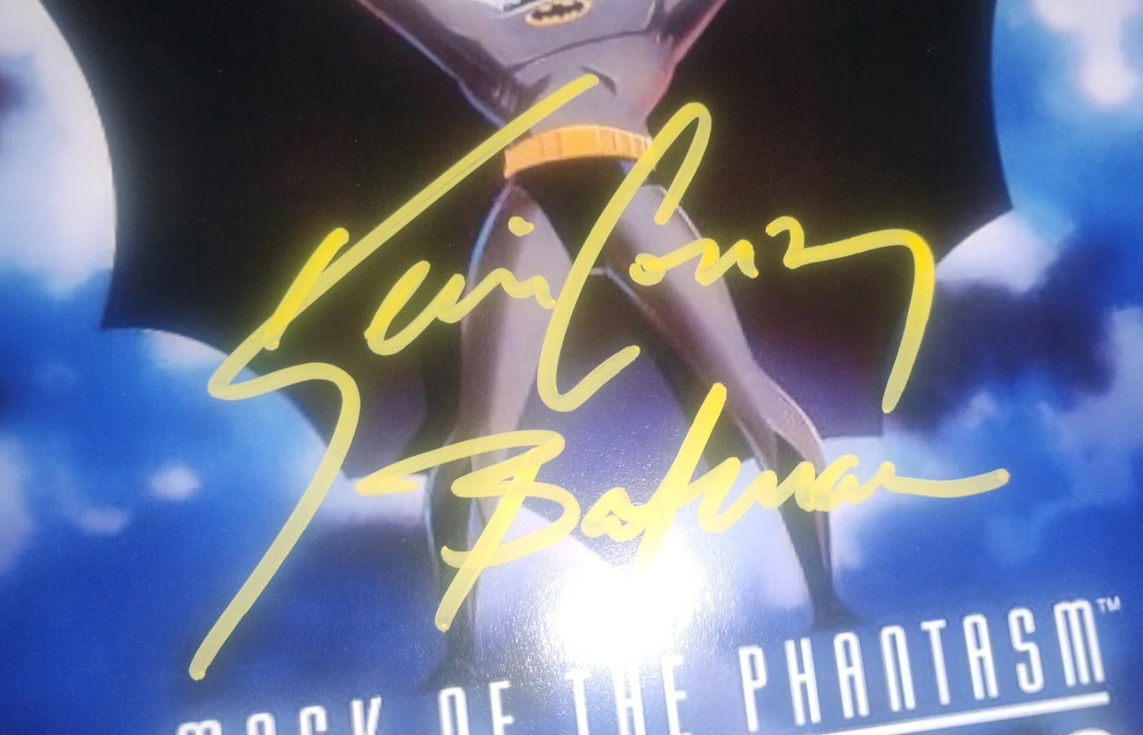Batman Cast Signed Photo Index Card COA Kevin Conroy Stacy Keach NO US TARIFFS, изображение 5