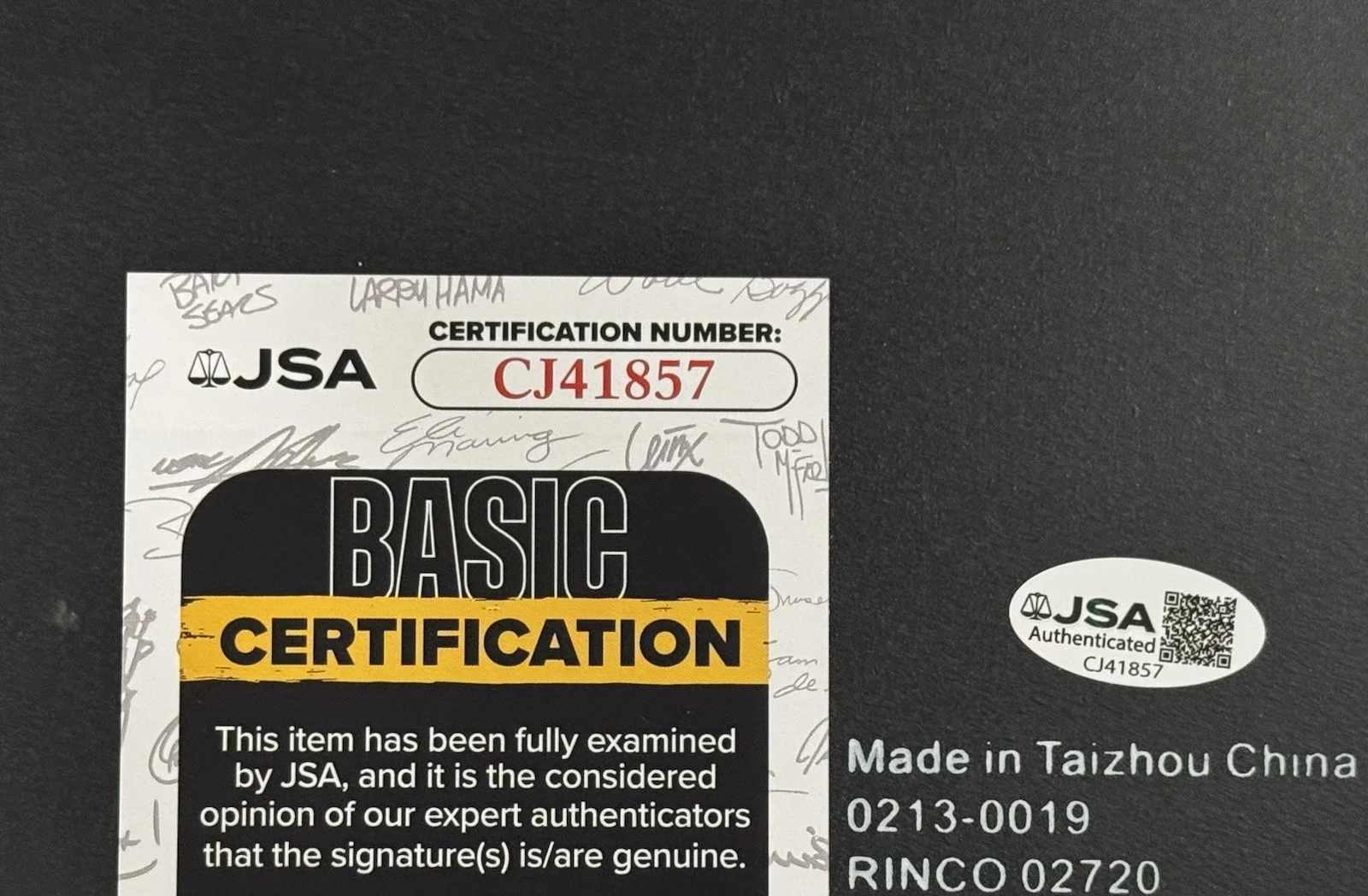 Spike Lee — Spike Lee Director Signed 7x8 Hollywood Clapboard JSA COA not PSA BAS Beckett, изображение 2