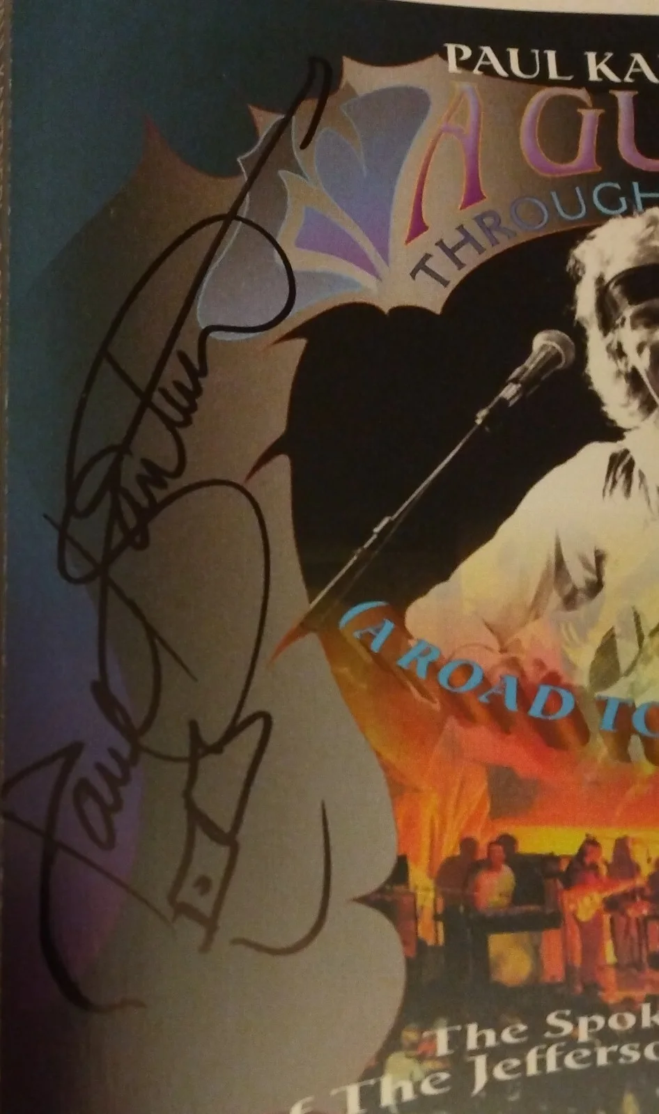 paul kantner - a guide through the chaos - signed - autographed - compact disc, image 2
