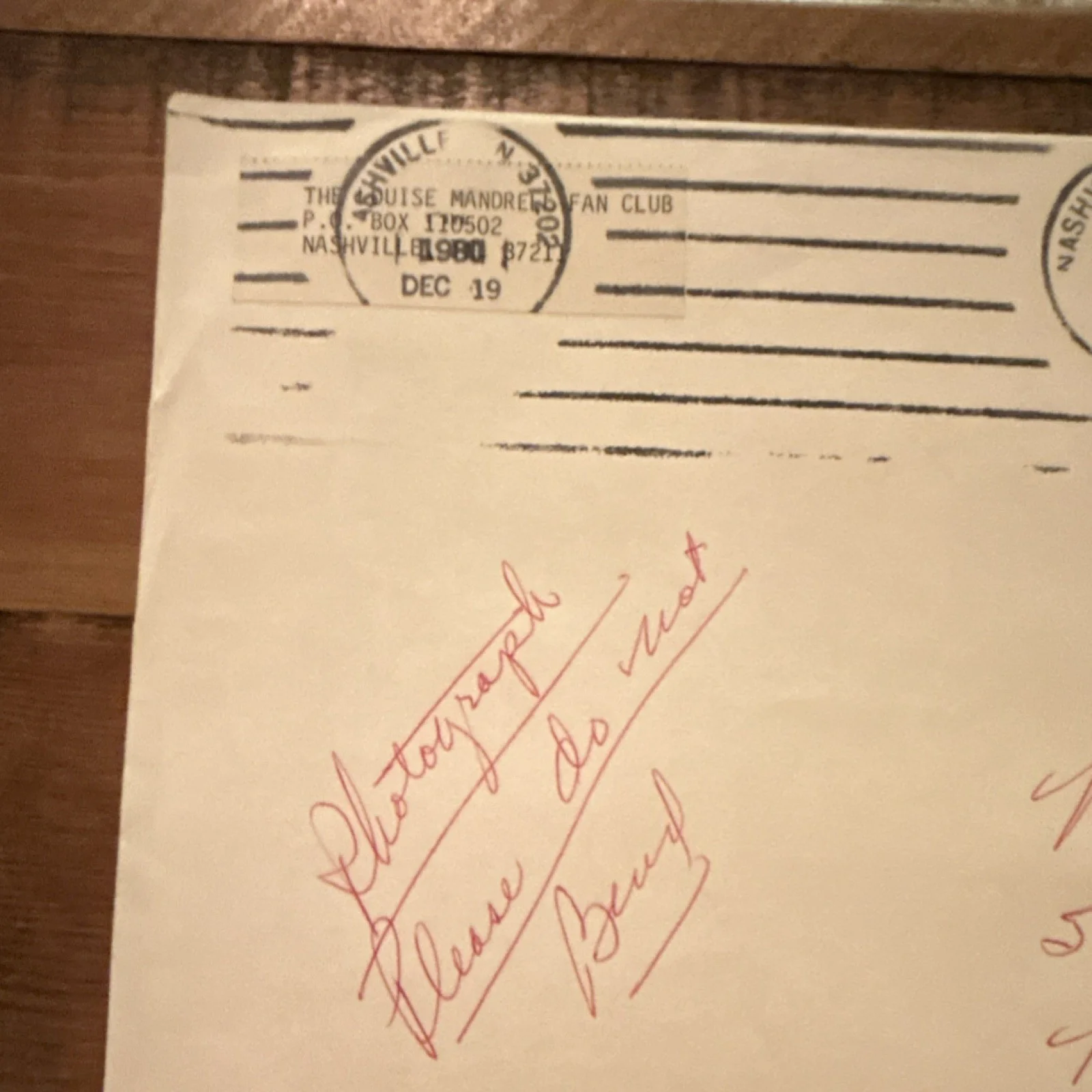 The Mandrell Sisters Autographed Photo & 1980-1981 Fan Club Letters Memorabilia, изображение 4