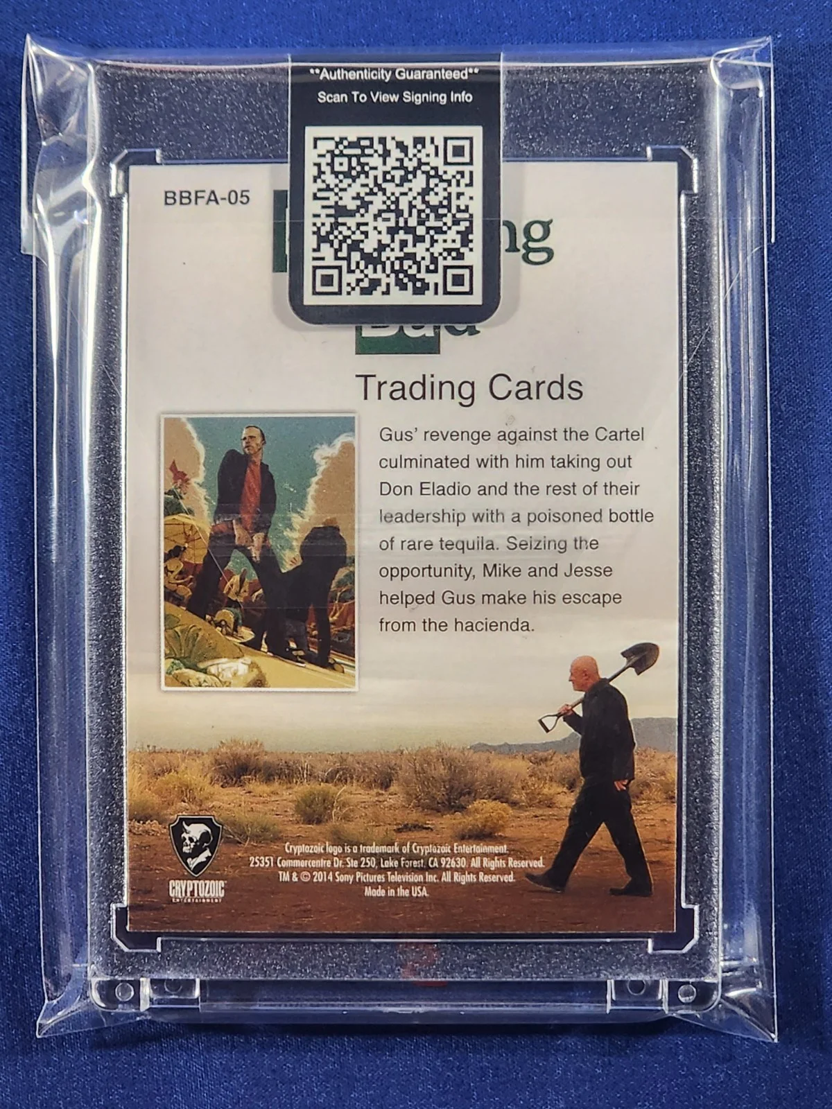 Aaron Paul — Aaron Paul Jesse Pinkman Breaking Bad 2014 Cryptozoic Fan Art FINE INK Auto, изображение 2