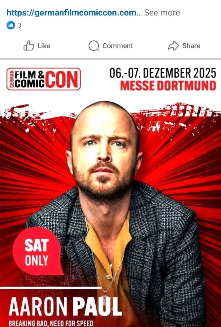 Aaron Paul — Aaron Paul Jesse Pinkman Breaking Bad 2014 Cryptozoic Fan Art FINE INK Auto, изображение 3