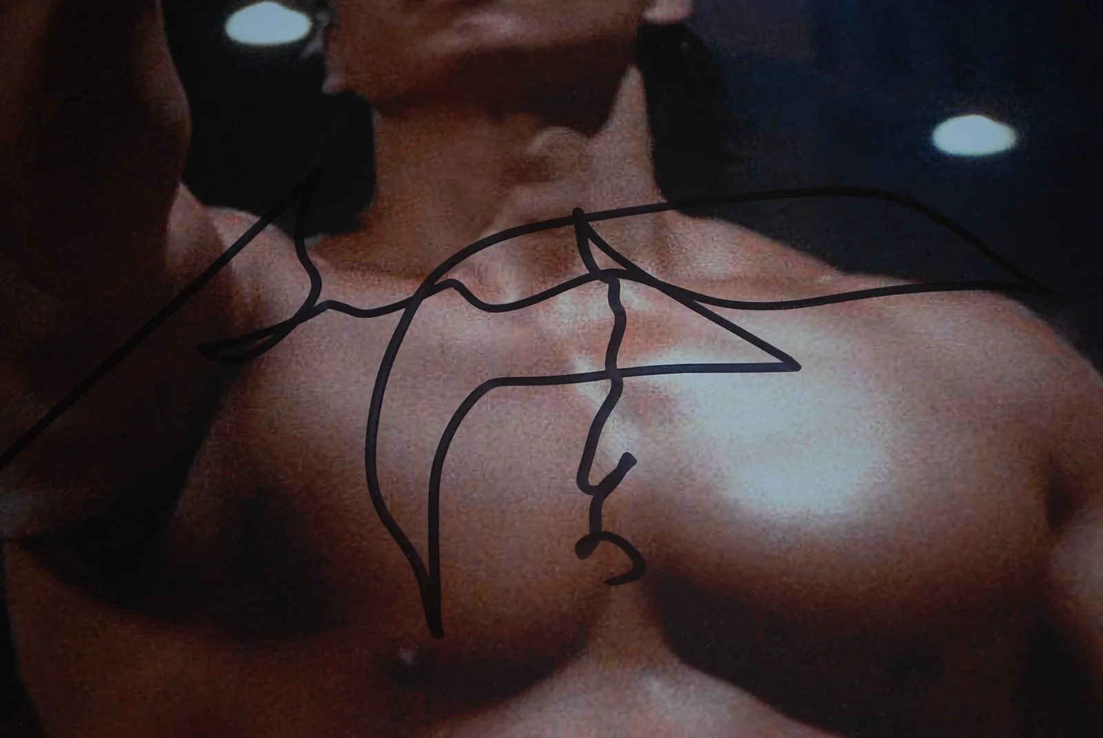 BOLO YEUNG — Bolo Yeung "Bloodsport" Signed 'Chong Li' 11x14 Photo Beckett COA BV81346, изображение 2