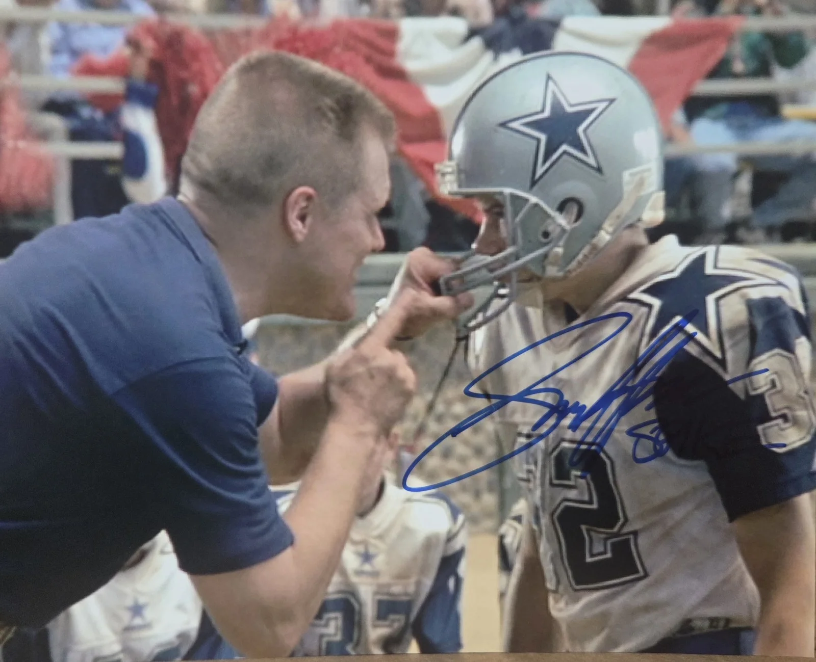 Sam Horrigan — Sam Horrigan Little Giants Spike Cowboys Autographed 8x10 COA