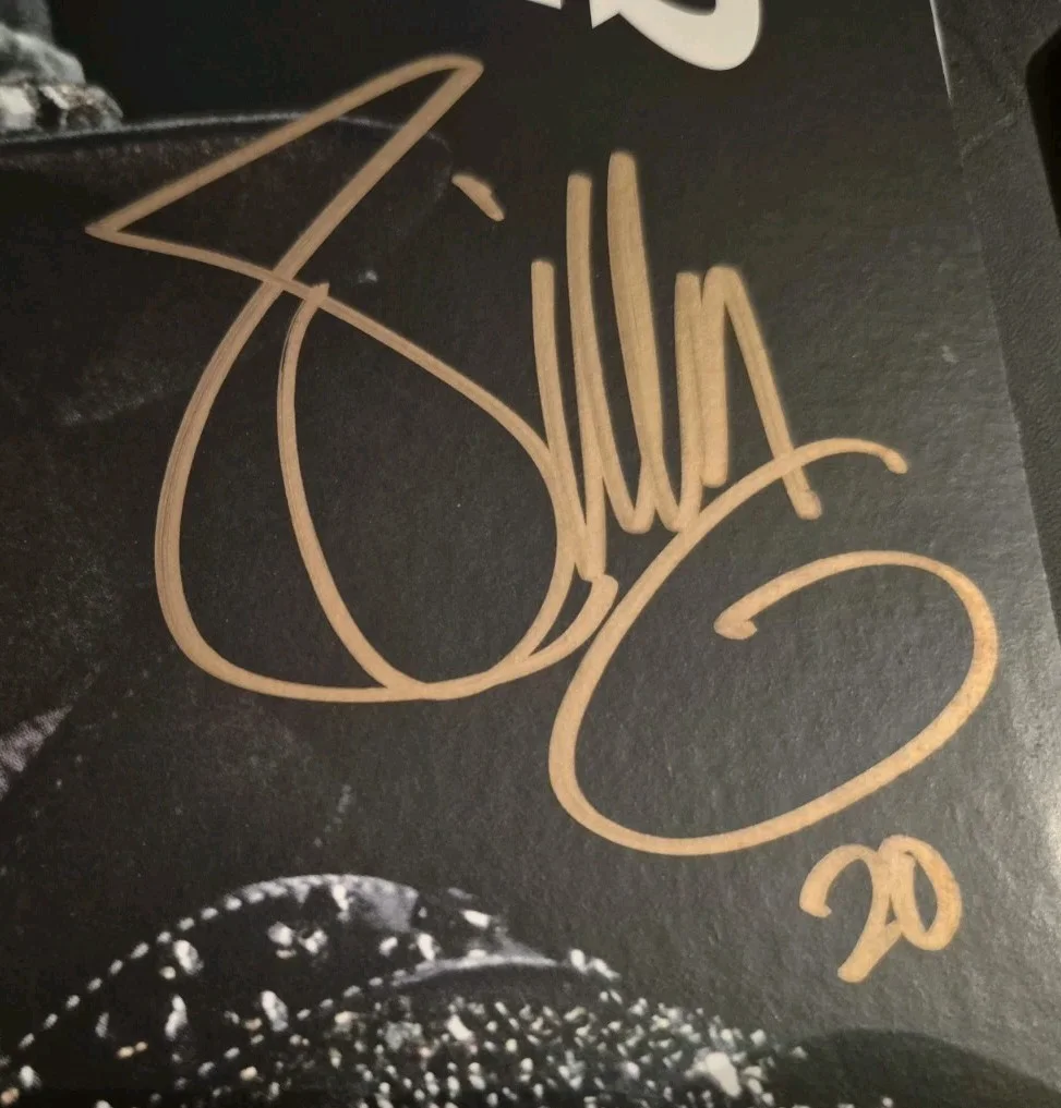 ZZ Top Billy Gibbons Signed Autographed Lp Record The Big Bad Blues, изображение 2