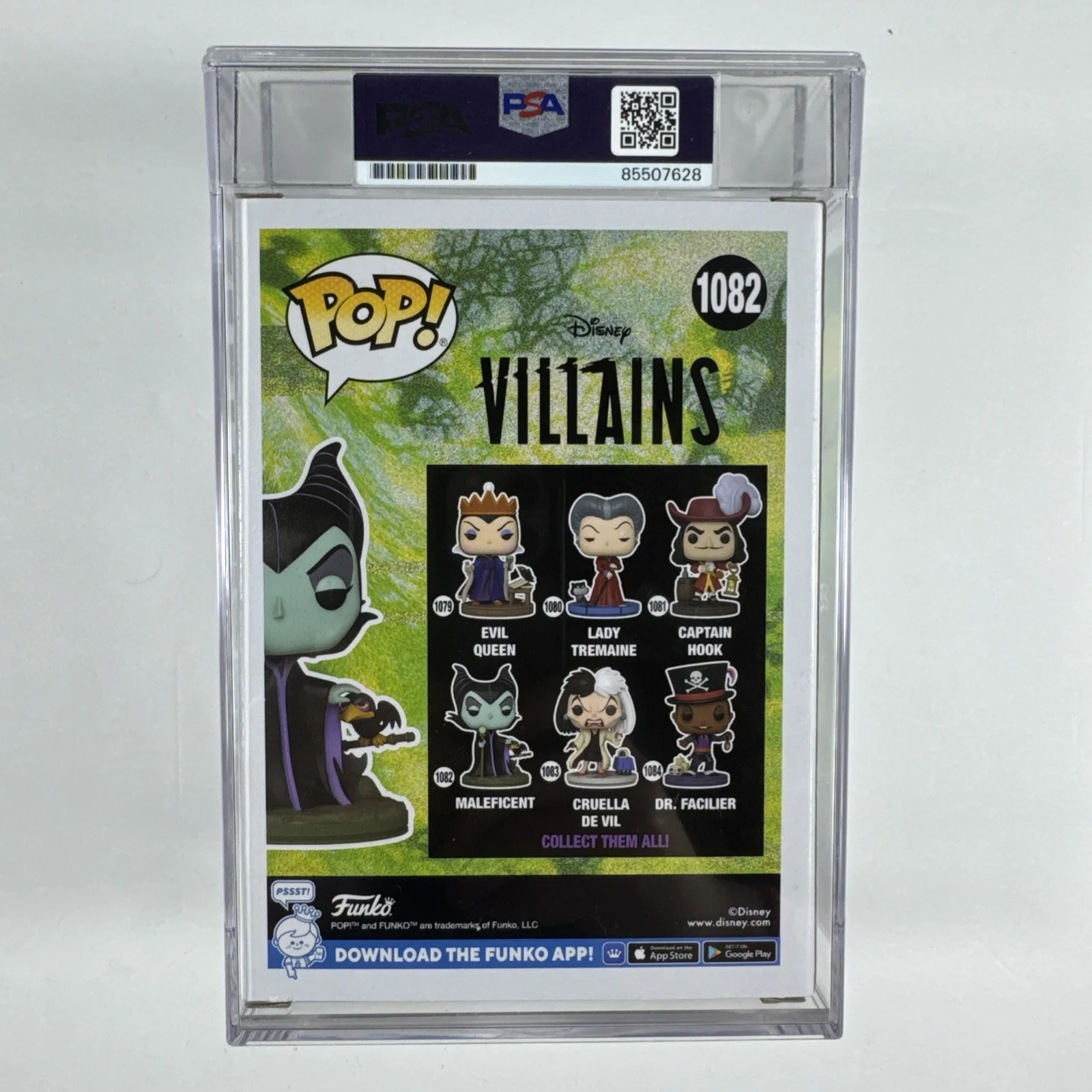 Angelina Jolie — Angelina Jolie Signed Maleficent Funko Pop Disney 1082 PSA/DNA 10 Gem Mt Auto, изображение 2