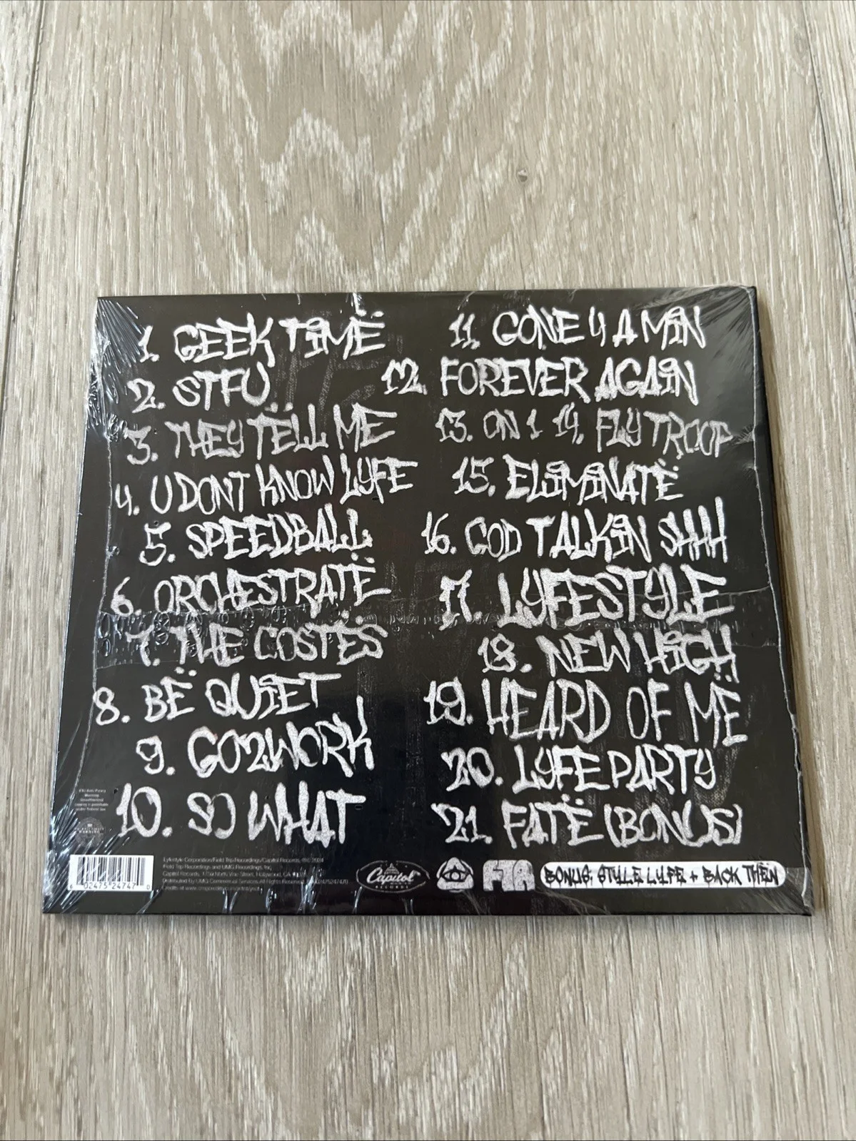 Yeat LYFESTYLE SIGNED cd Rare Limited Edition Sealed Brand New, image 2