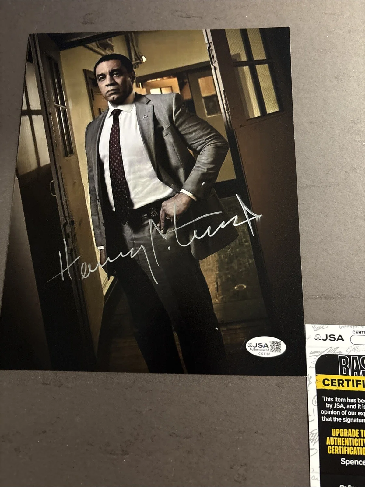 Harry Lennix — Harry Lennix Autographed Signed 8x10 Photo - The Blacklist - JSA, изображение 2