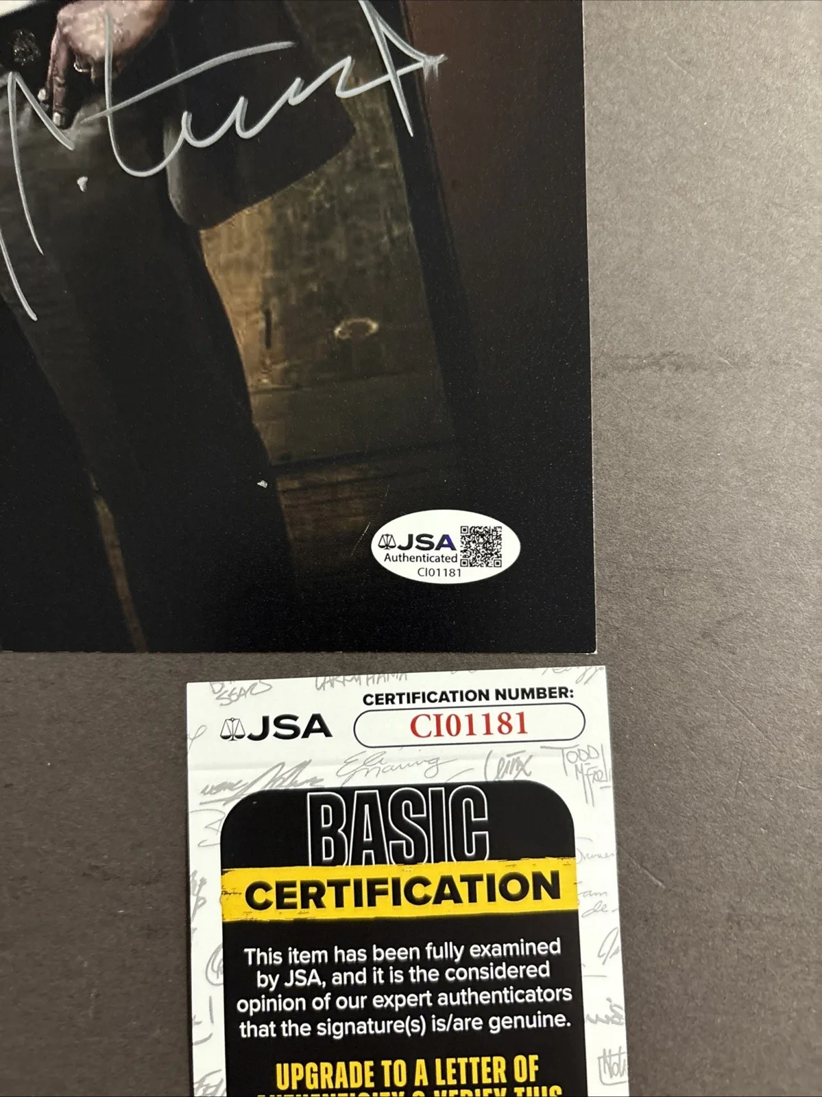 Harry Lennix — Harry Lennix Autographed Signed 8x10 Photo - The Blacklist - JSA, изображение 5