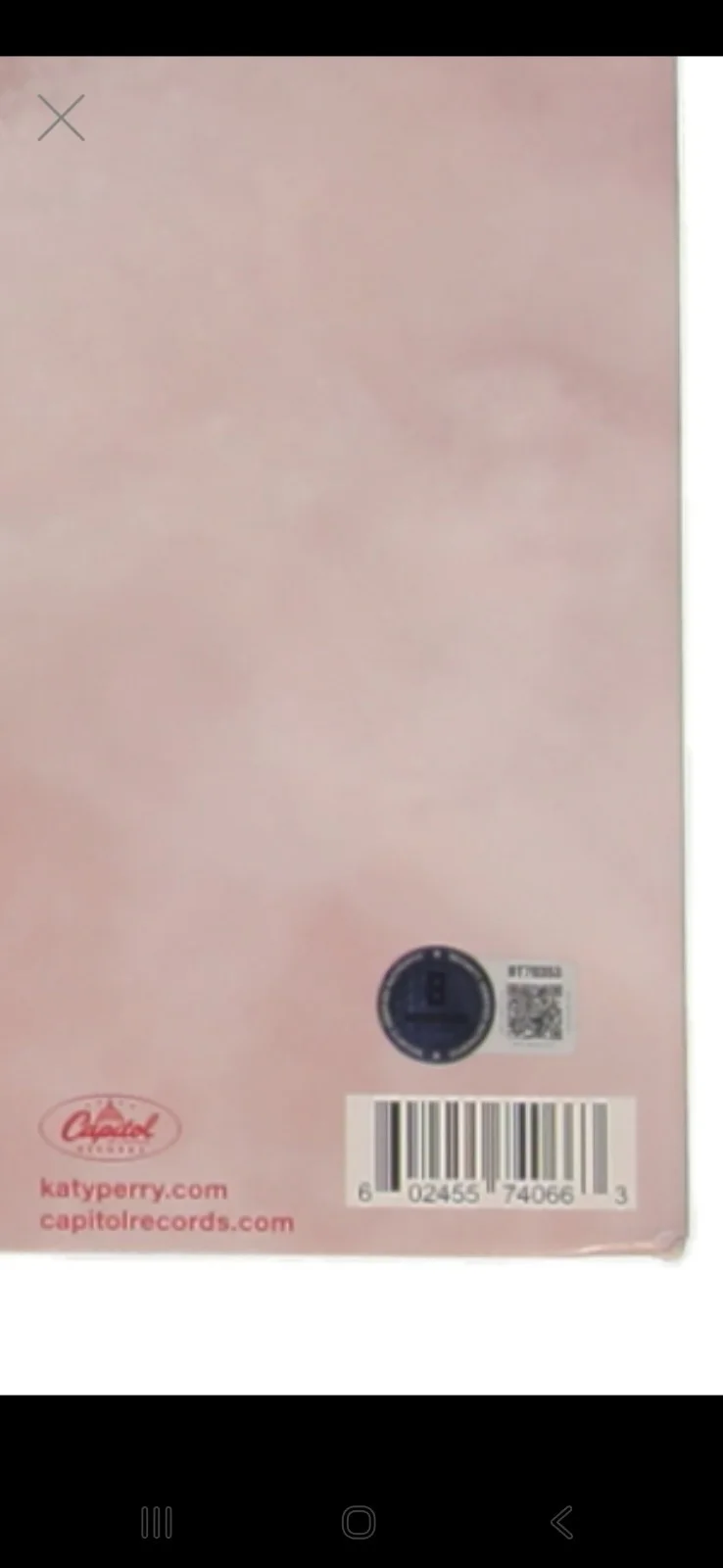 Katy Perry signed Teenage Dream Vinyl Album Cover autograph ~ Beckett BAS, изображение 4