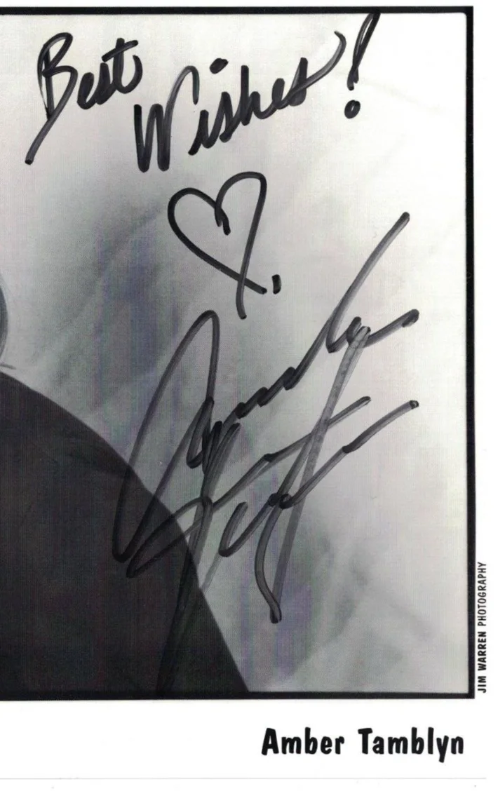 Amber Tamblyn — AMBER TAMBLYN JSA Autographed 8X10 Joan Of Arcadia FREE SHIPPING! JSA not PSA, изображение 3