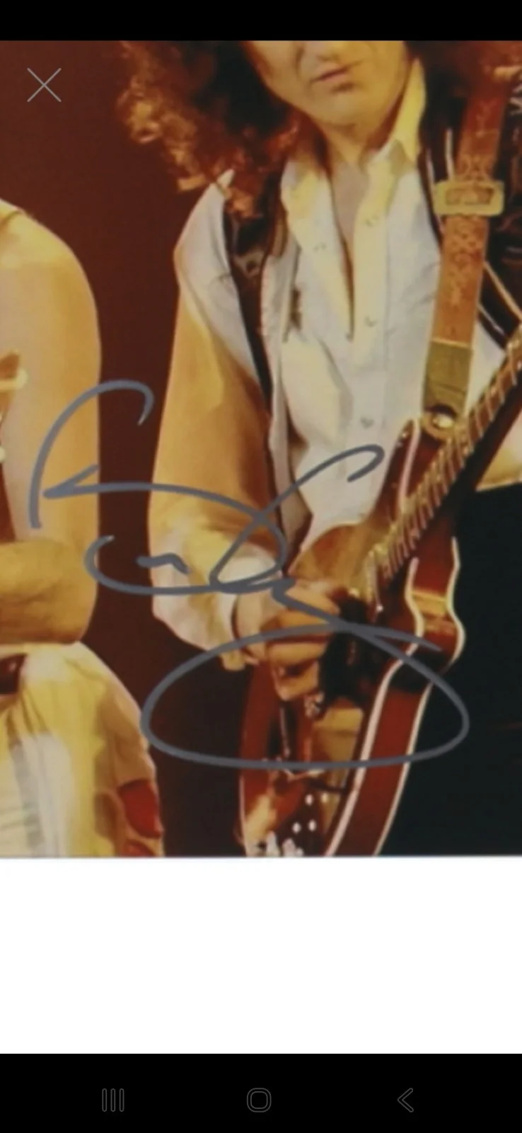 Queen Brian MAY SIGNED 8X10 PHOTO JSA CERT Freddie Mercury, image 5