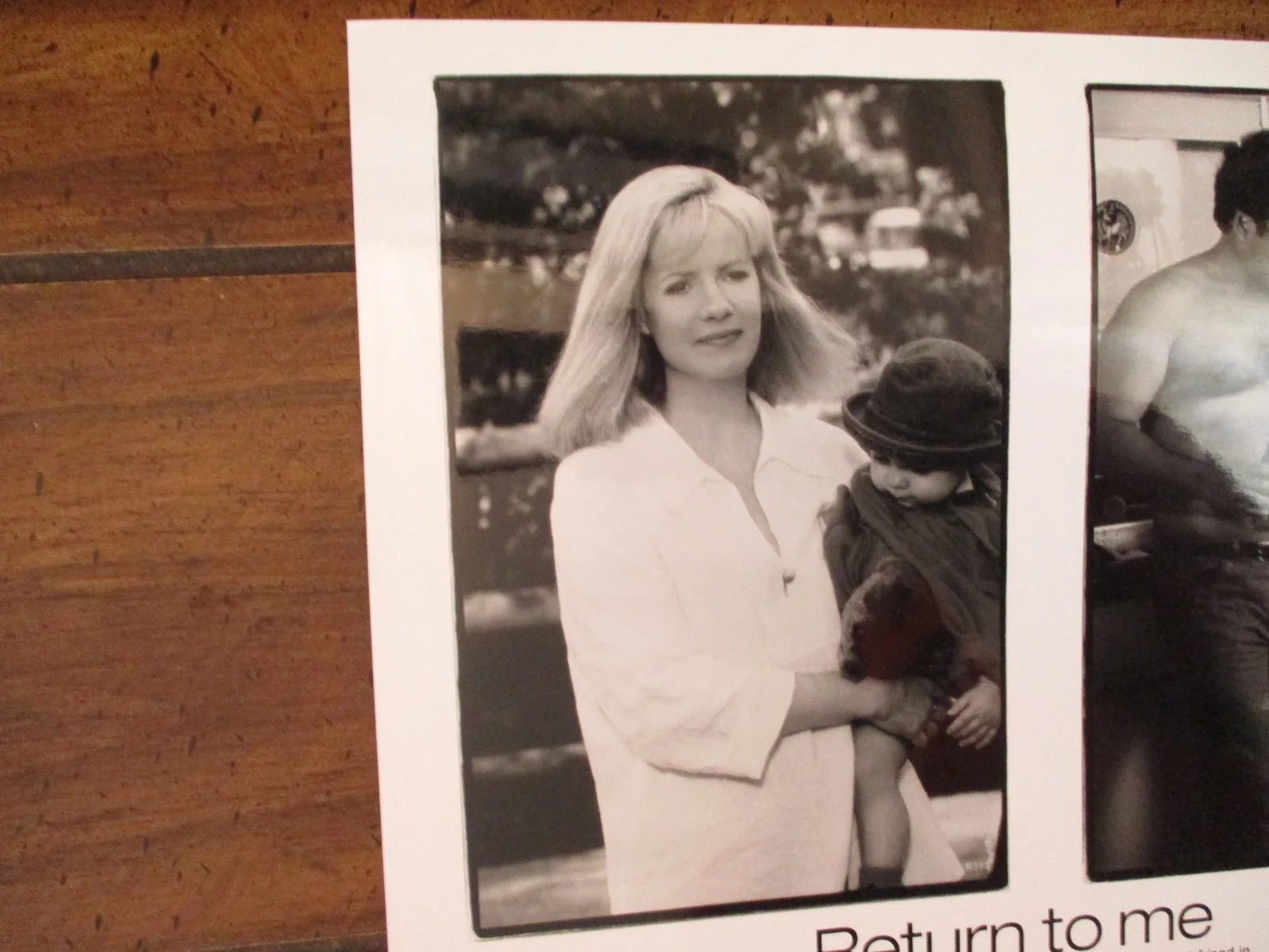 Minnie Driver/Bonnie Hunt/Jim Belushi(RETURN TO ME)2000 10 x 8 B & W Press Photo, изображение 2