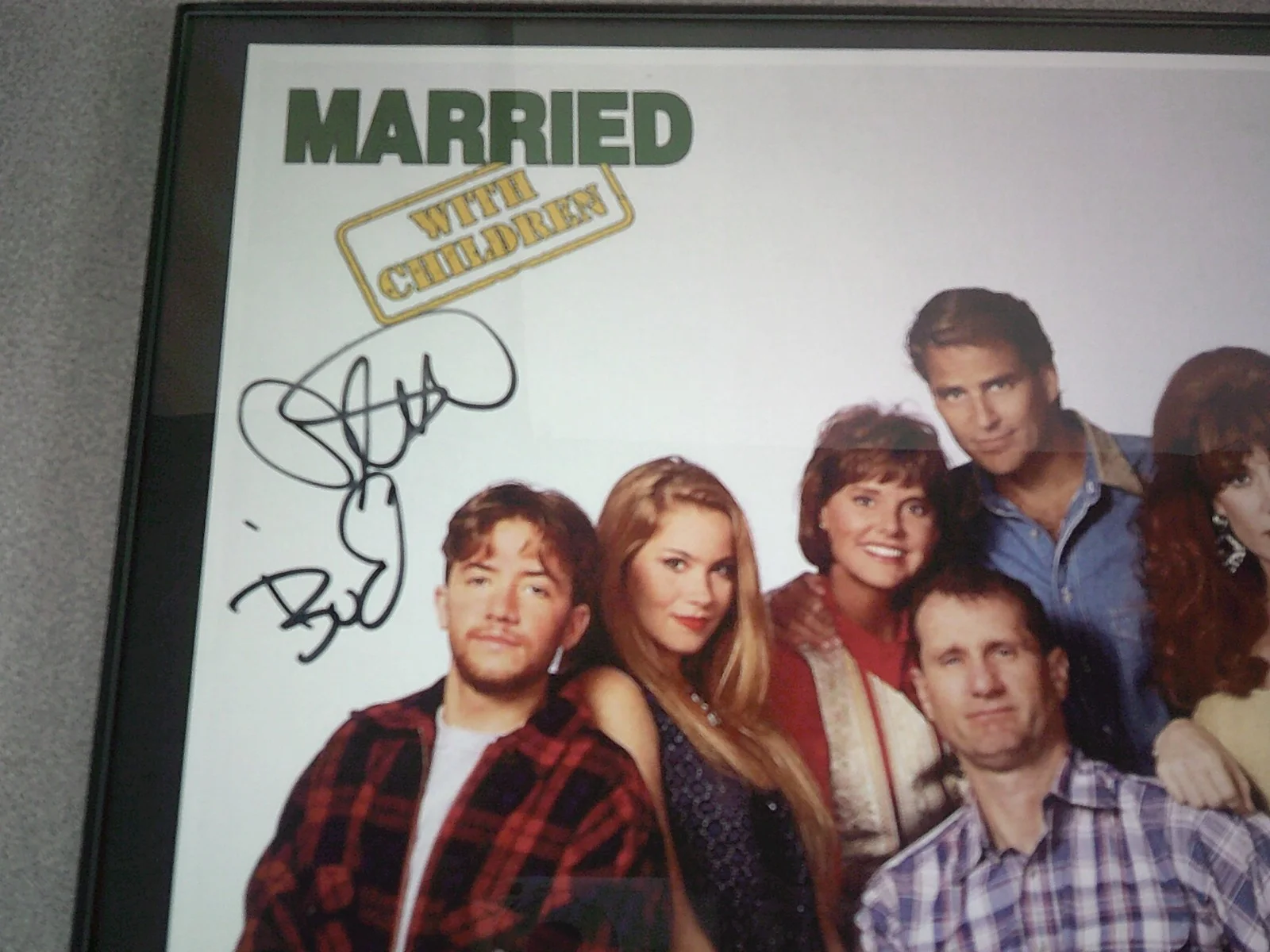 David Faustino — Married With Children: David Faustino Signed (11x17) Print (w/ COA), image 2