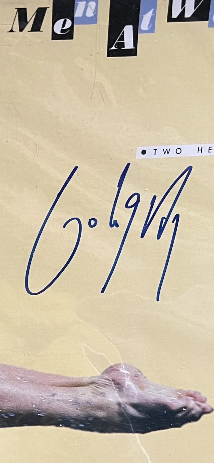 Men At Work Colin Hay signed Autograph￼ album Lp Record Vinyl Two Hearts JSA, изображение 2