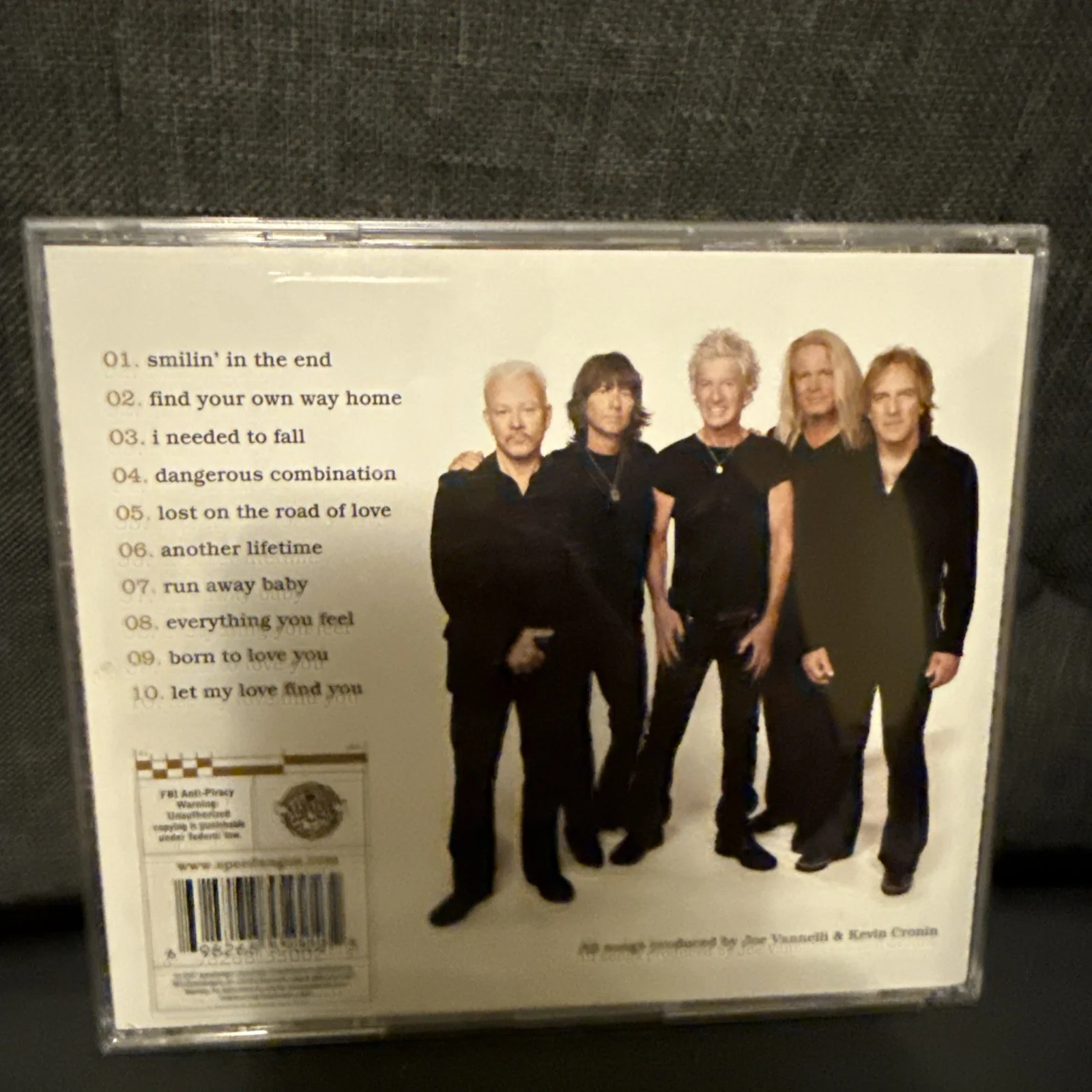 REO Speedwagon Find Your Own Home CD Autographed Signed w/ event flyer, изображение 2