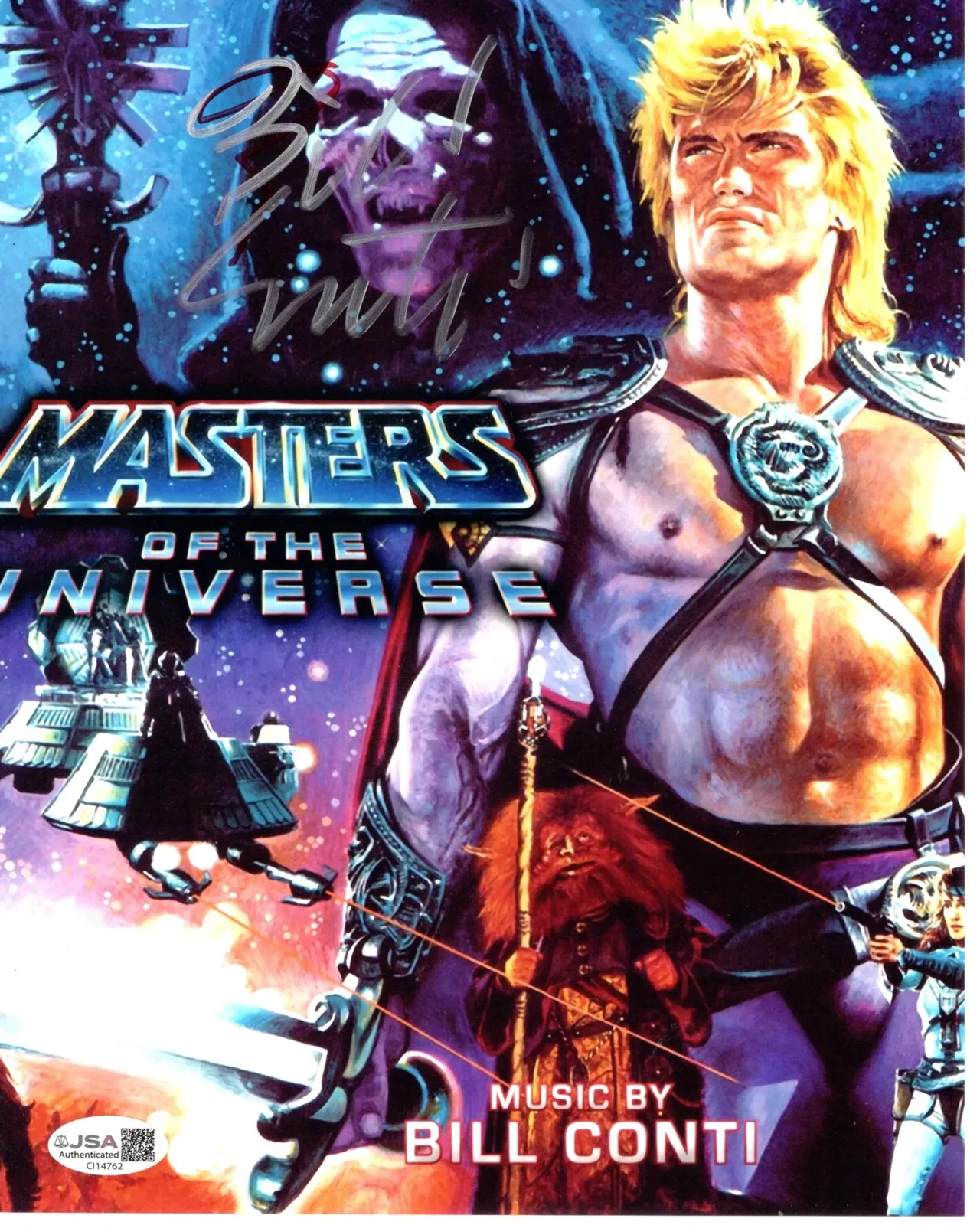 Bill Conti — Bill Conti signed 8x10 Photo Composer - Masters of the JSA Authentication