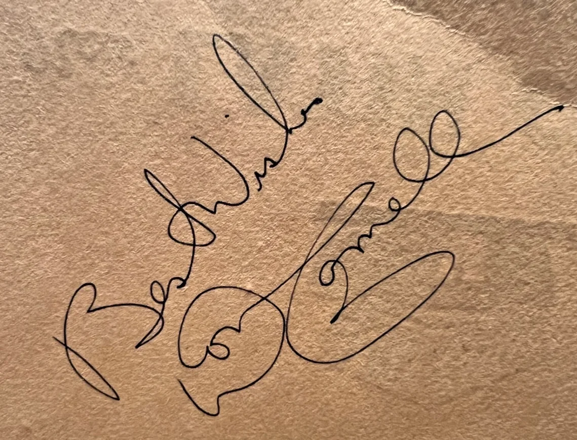 Don Cornell — Don Cornell Autographed Latin Casino Folder with Group Souvenir Photo, изображение 3
