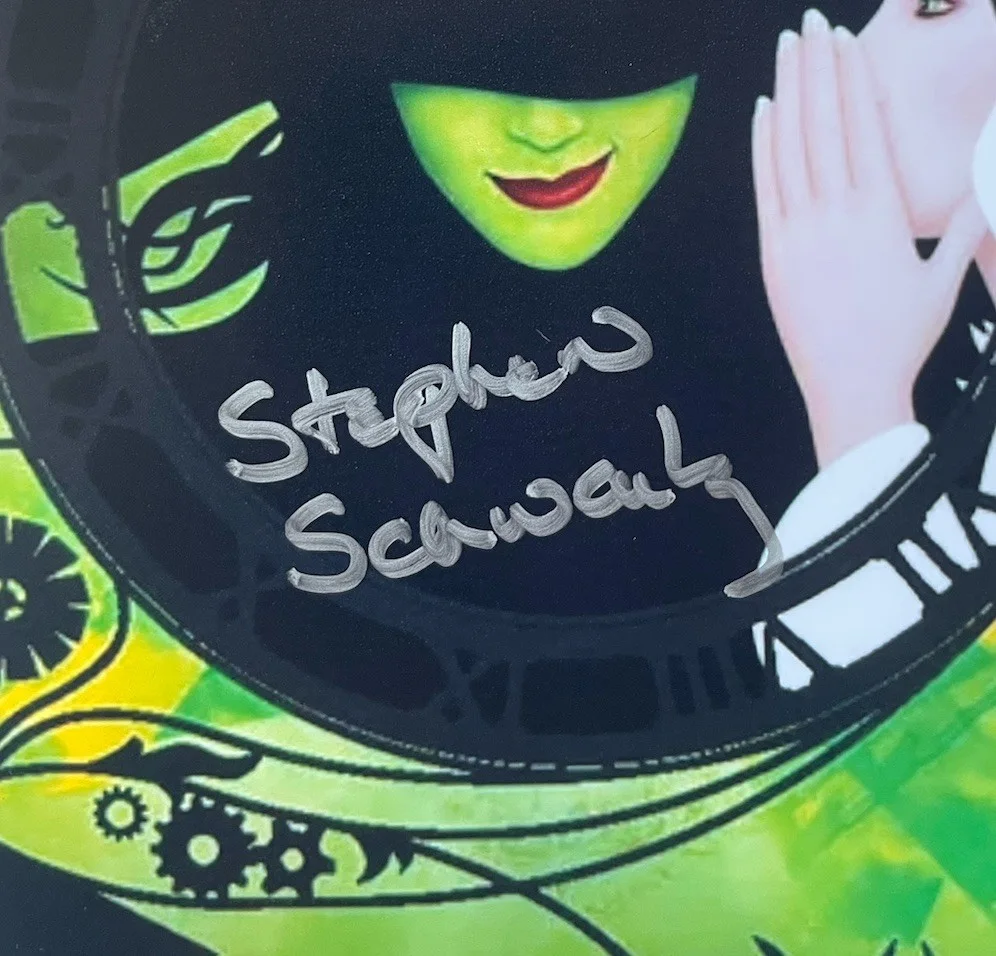 Stephen Schwartz — Stephen Schwartz Authentic Hand Signed 8x10 Photo Wicked Composer, image 2