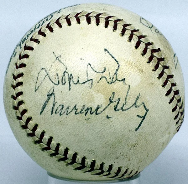 1950s/1960s Stars Signed Baseball 8 718816, image 2