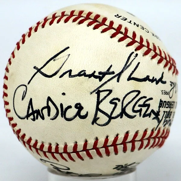 Murphy Brown TV Show Signed Baseball (7 sigs) 9 716818, image 2