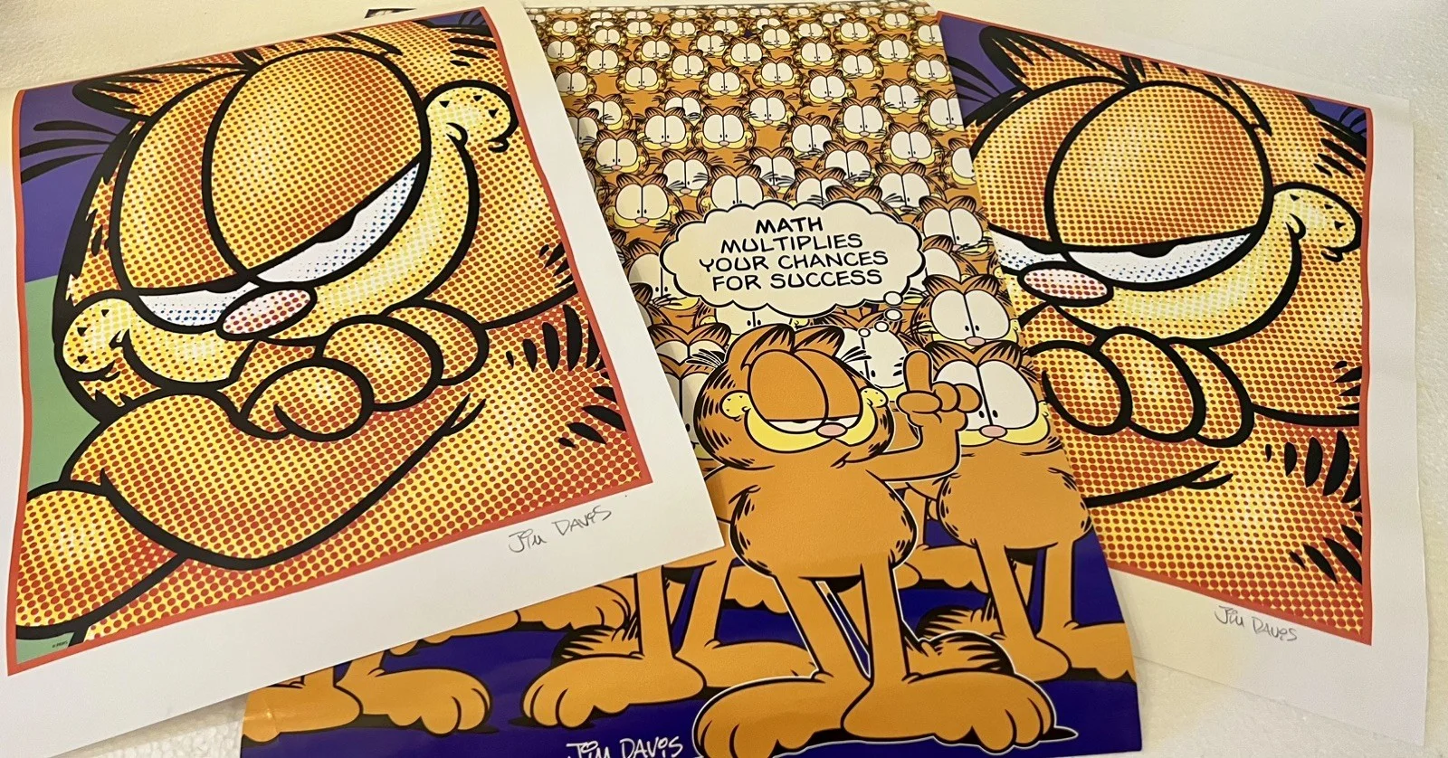 Jim Davis — Garfield Print - Jim Davis Autograph - 1091/1200, image 5