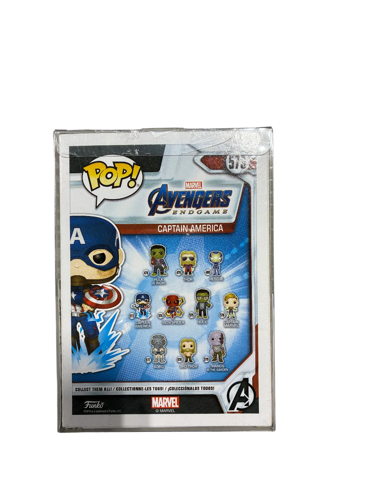 Chris Evans — Chris Evans Signed Captain America Funko Pop Avengers autograph Beckett COA, изображение 4
