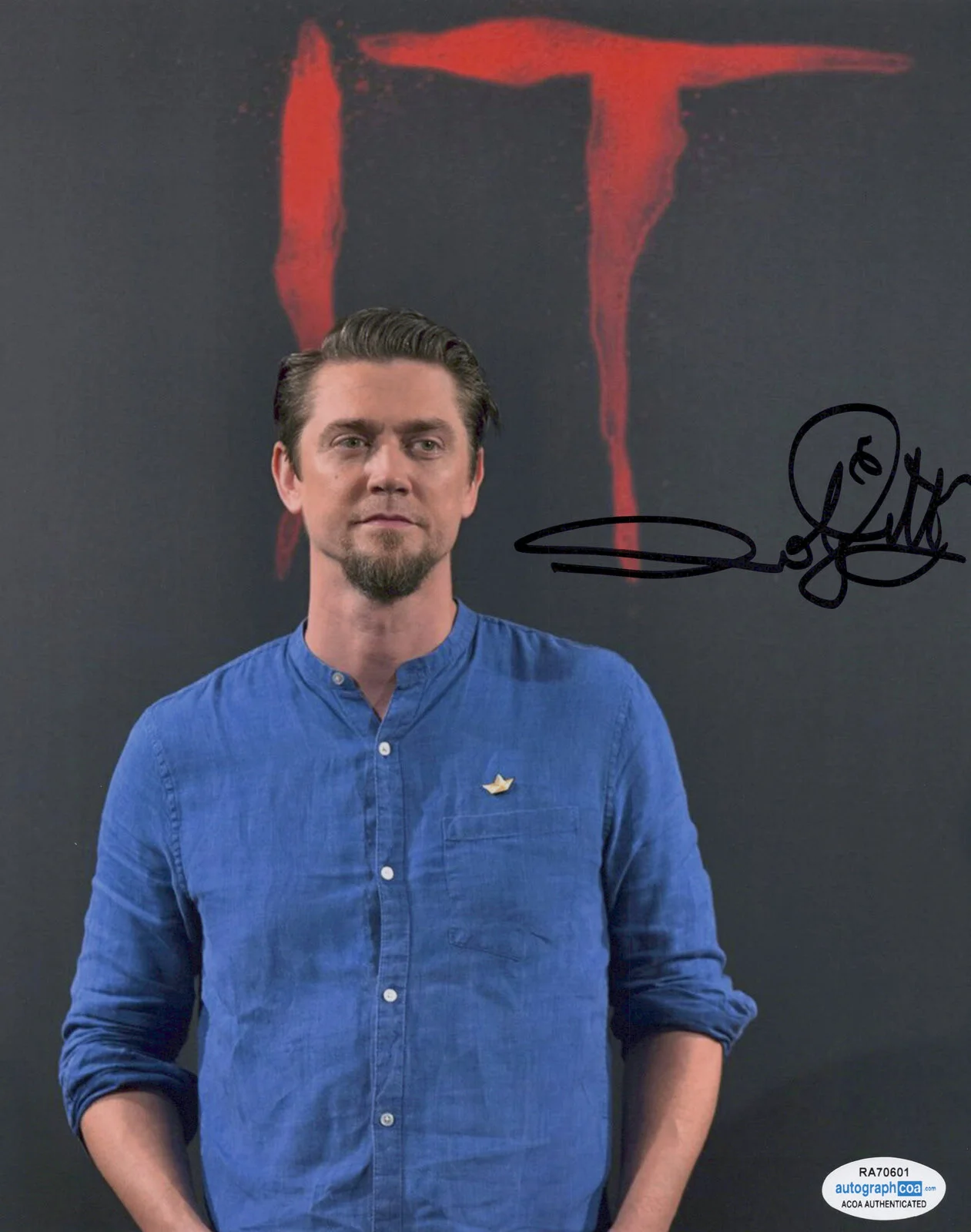 ANDY MUSCHIETTI — Andy Muschietti signed "IT" 8x10 Photo b DIRECTOR Welcome To Derry ACOA COA, image 3