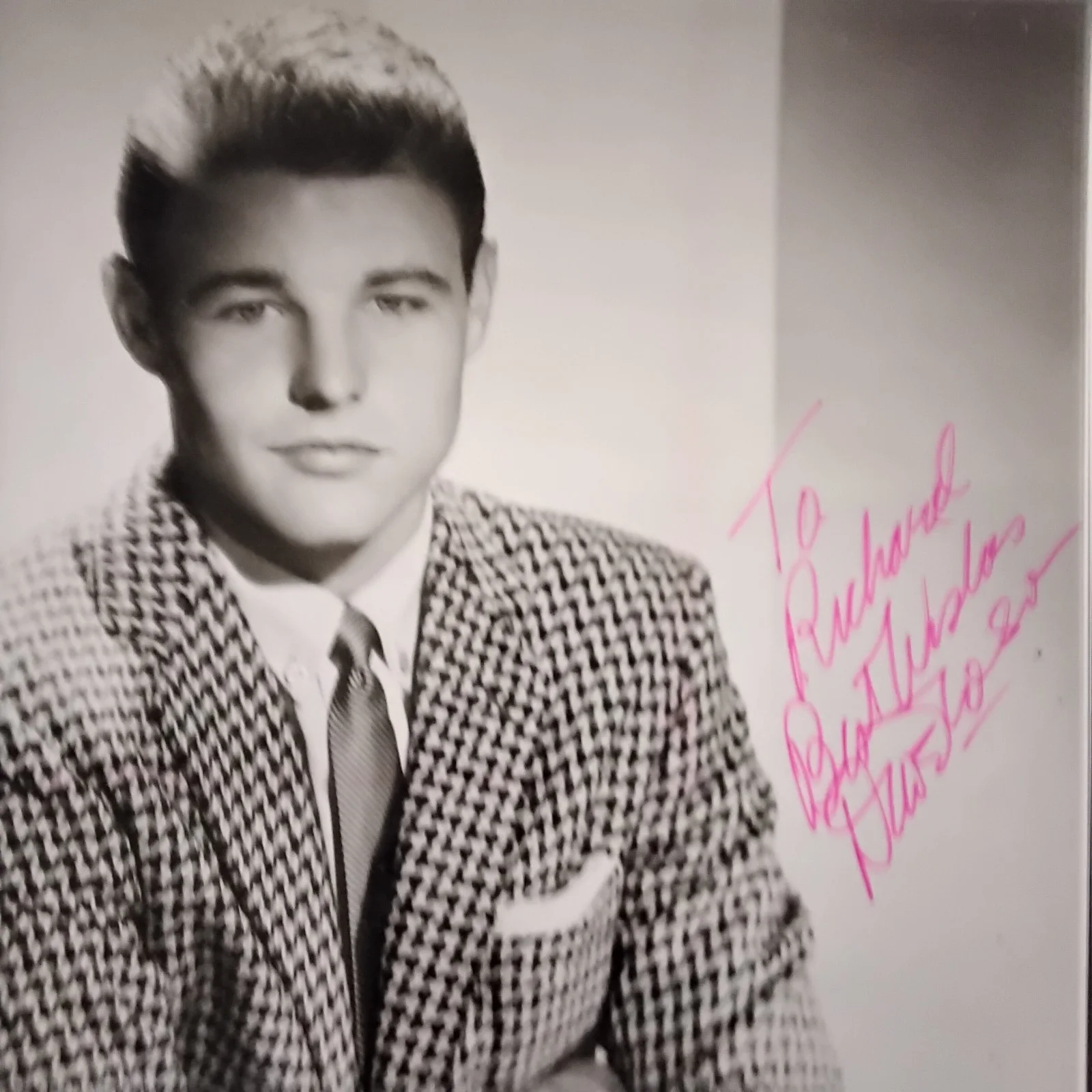 David Nelson Signed Photo Movie TV Actor Ozzie & Harriett Peyton Place Cry Baby, image 3