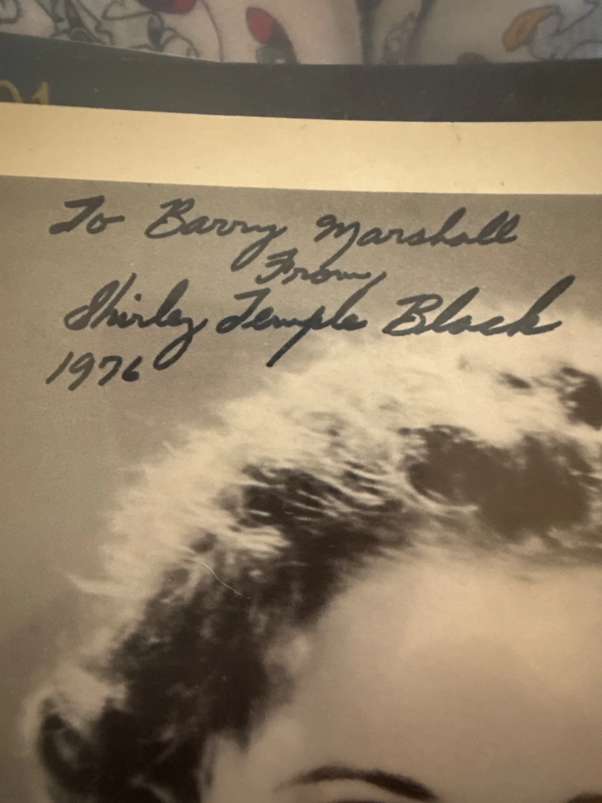 Shirley Temple — SHIRLEY TEMPLE signed ORIGINAL VINTAGE DBLWT PHOTOGRAPH AUTOGRAPHED, image 2