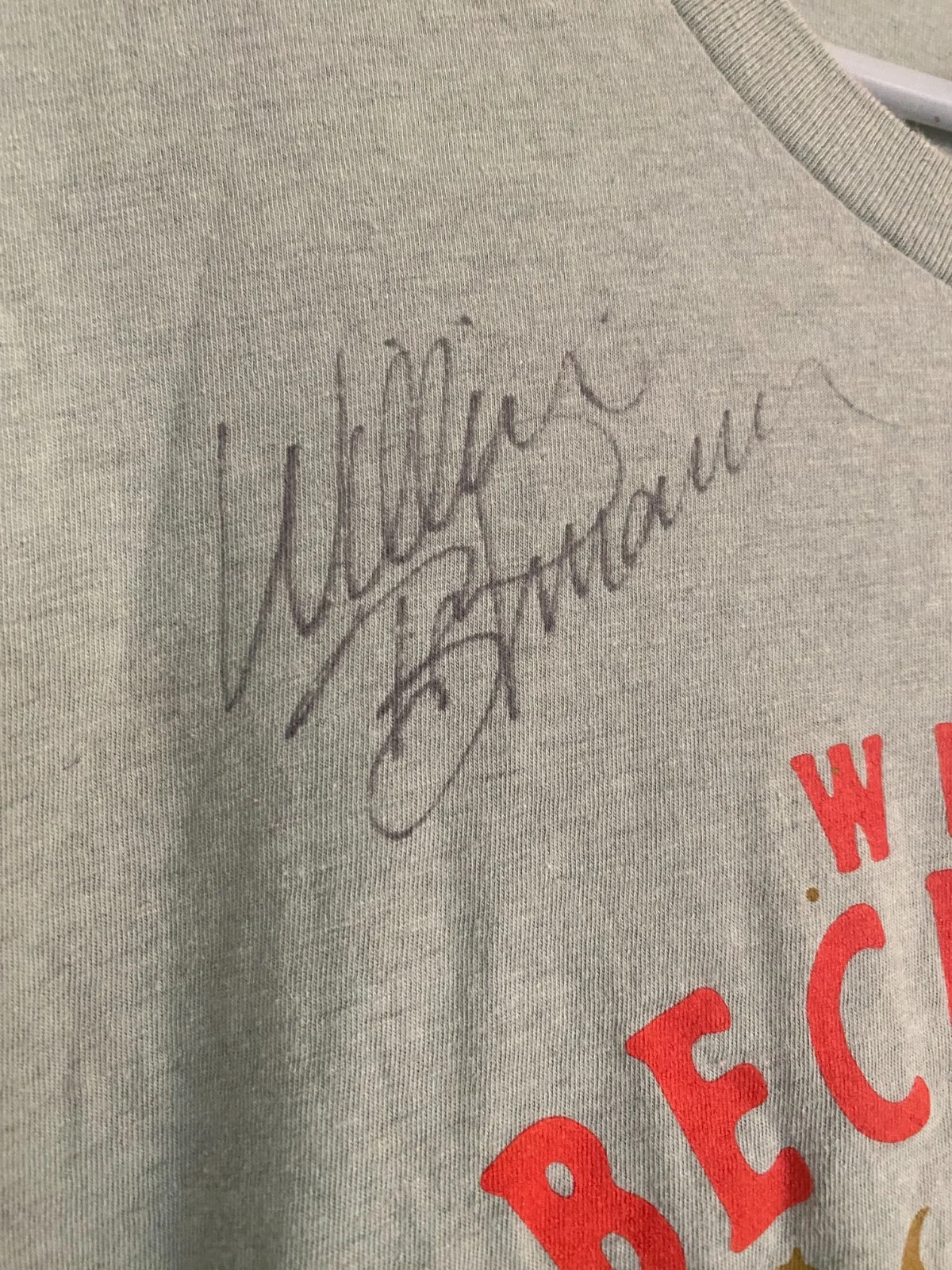 WILLIAM BECKMANN Autographed DANCED ALL NIGHT LONG Signed L TSHIRT ~ FREE SHIP!, image 2