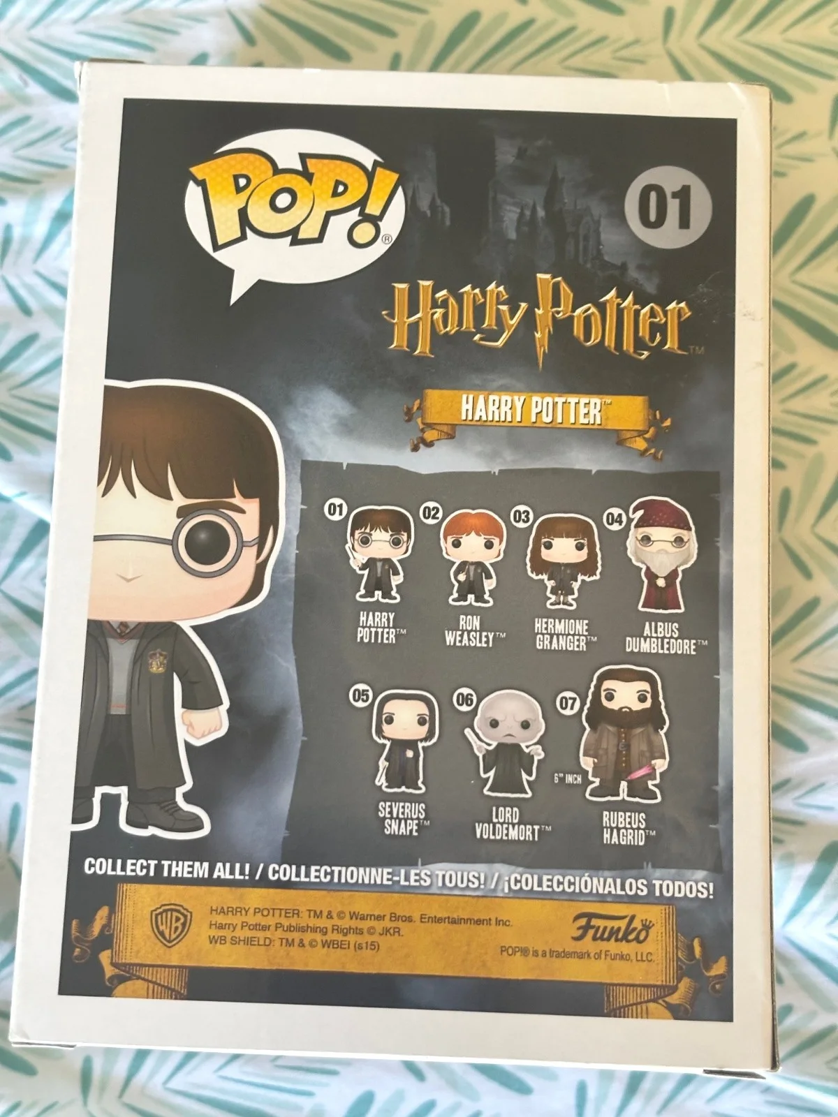 DANIEL RADCLIFFE — Daniel Radcliffe Signed Harry Potter Funko #01 Autograph Beckett BAS certified, image 3