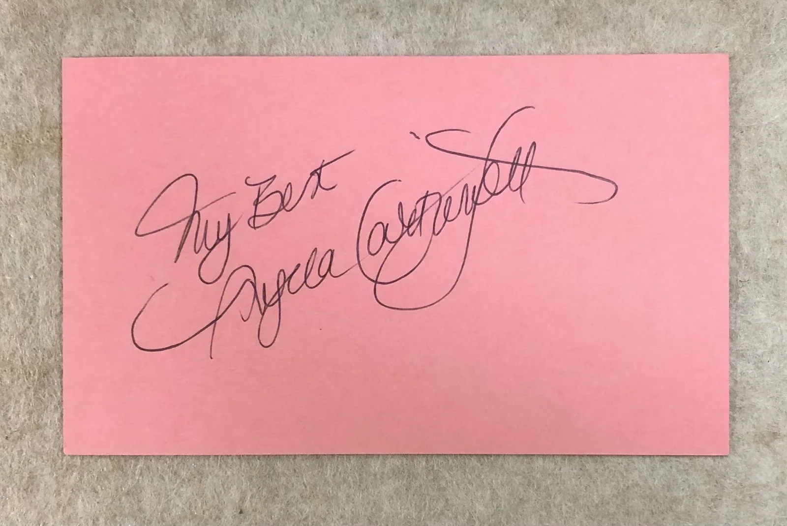 Angela Cartwright — ANGELA CARTWRIGHT Actress From LOST IN SPACE Signed Autograph With Photo, изображение 4