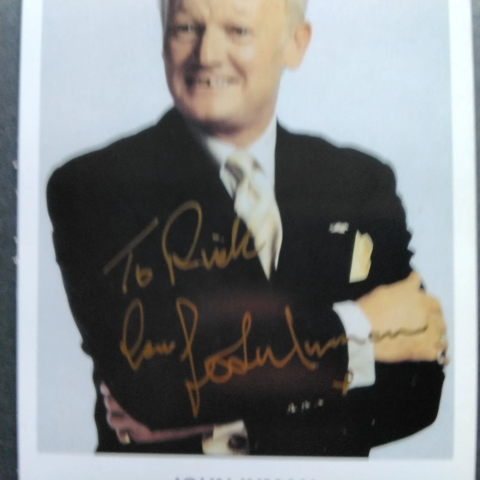 John Inman SIGNED Photo British TV Actor Are You Being Served? Grace & Favour, изображение 3