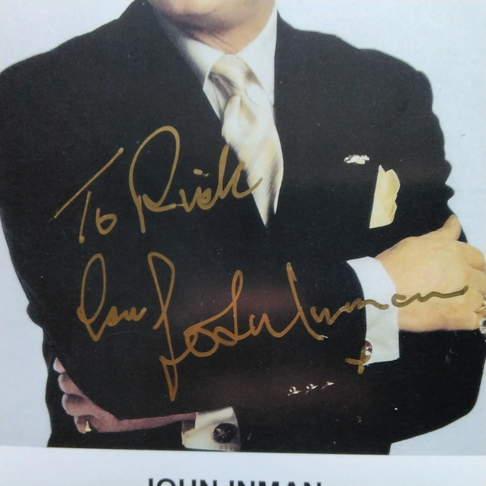 John Inman SIGNED Photo British TV Actor Are You Being Served? Grace & Favour, изображение 4