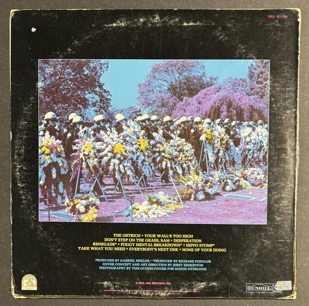 JOHN KAY signed 1972 STEPPENWOLF REST IN PEACE album, image 2