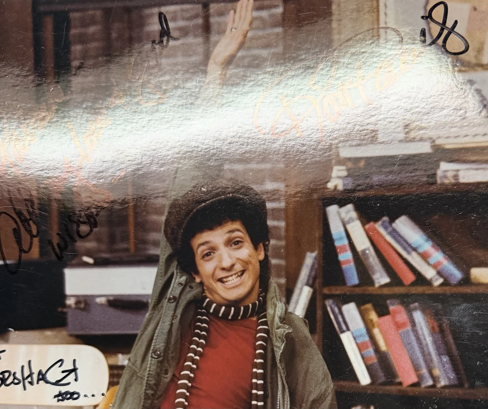 Ron Palillo — Ron Palillo “Horshack” Autograph Photo 8x10 - Welcome Back Kotter, image 3
