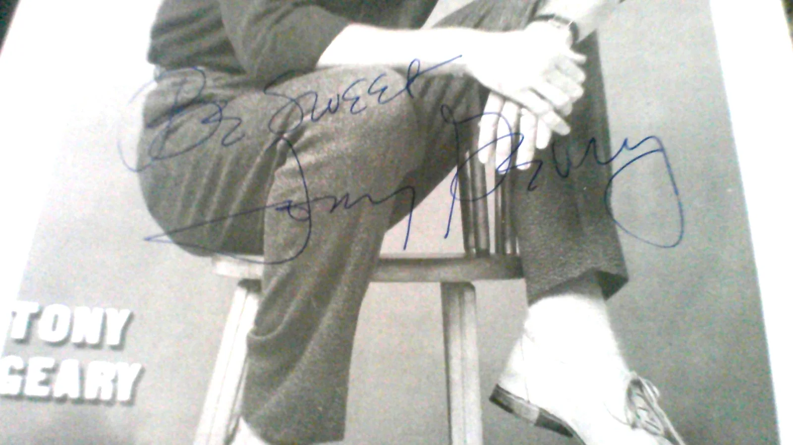 Anthony Geary — Anthony Geary Luke Spencer General Hospital signed 8x10 vintage photo, изображение 2