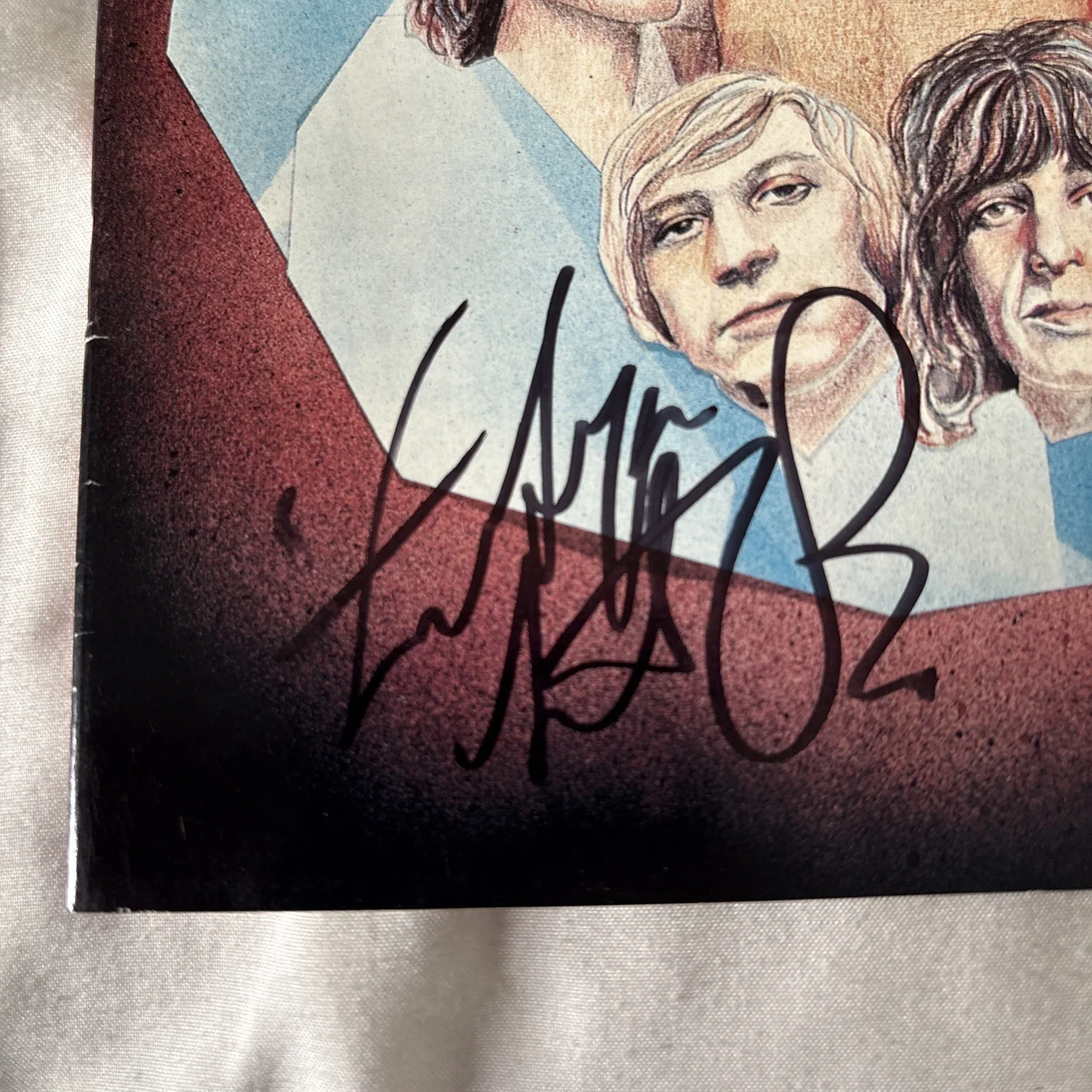 Charlie Watts Rolling Stones Drummer Photo Hand Signed Comic Autographed Jsa Coa, image 2