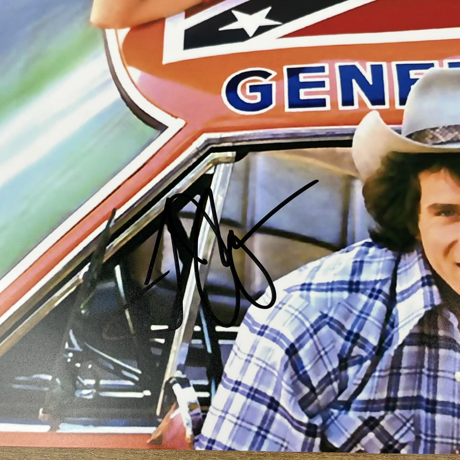 Catherine Bach Tom Wopat John Schneider — The Dukes Of Hazzard Cast Signed Photo Poster Autographed 16x20 COA JSA, изображение 5