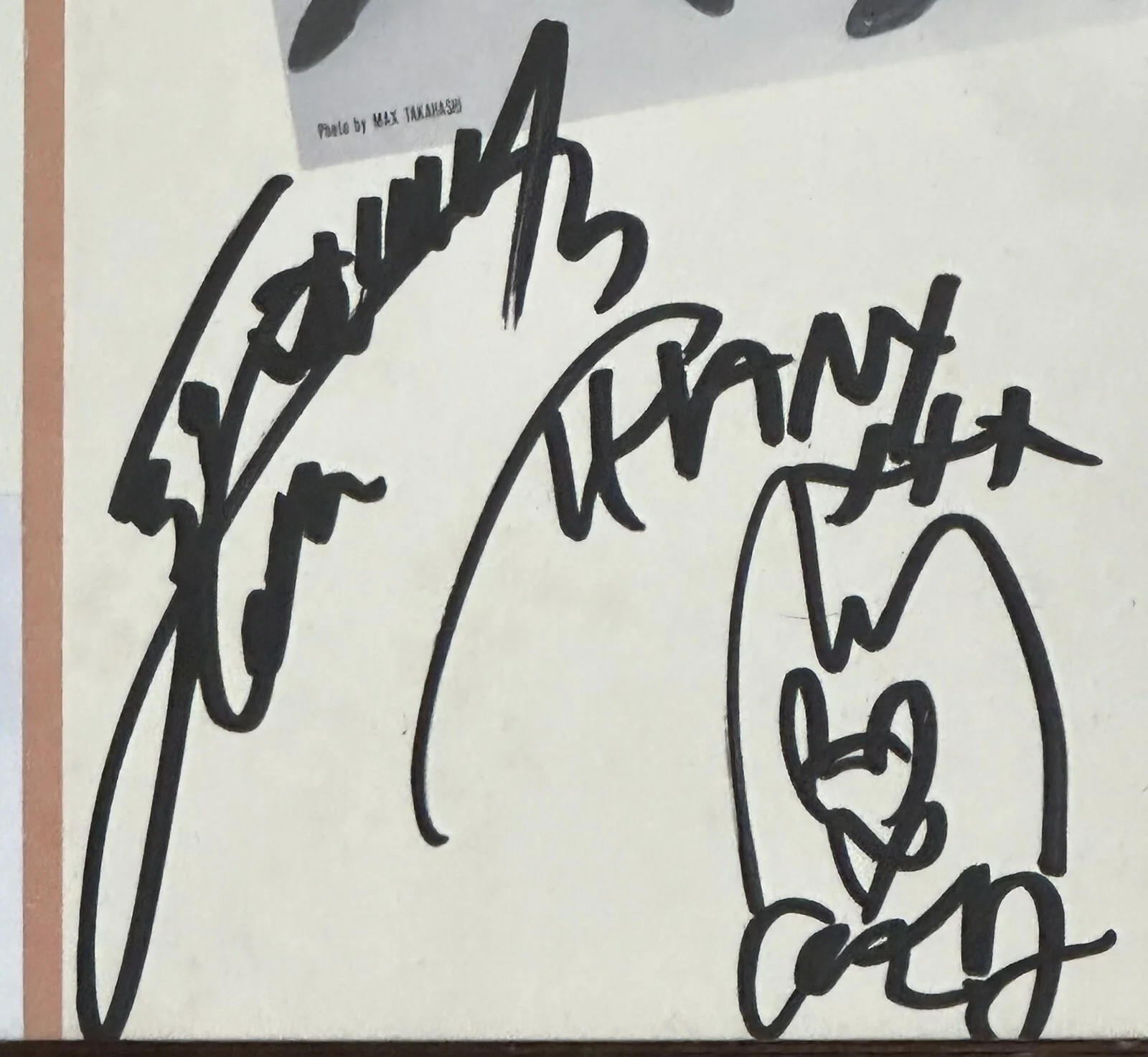 Earthshaker 1st Japanese Heavy Metal Band 4X Signed Autograph Promo JSA COA, изображение 3