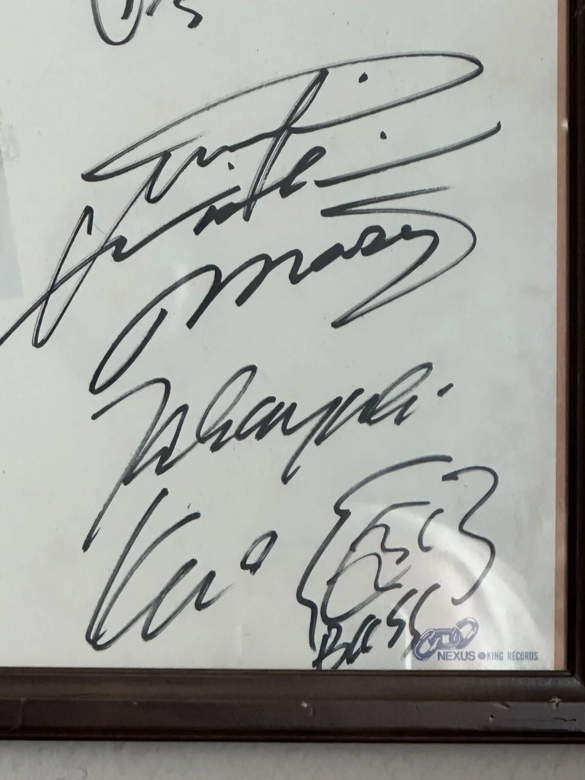 Earthshaker 1st Japanese Heavy Metal Band 4X Signed Autograph Promo JSA COA, изображение 5