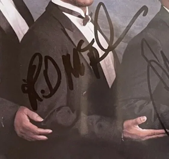 Bill Pinkney's Original Drifters 4X Hand Signed Autograph Promo Photo, image 2