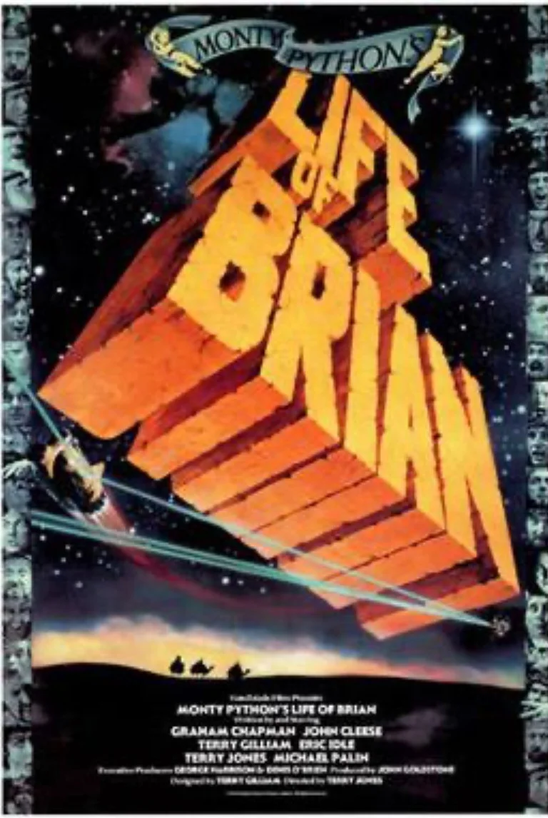 Monty Python's Life Of Brian 1979 Very Rare Unmounted Genuine 35mm Film Cells, изображение 2
