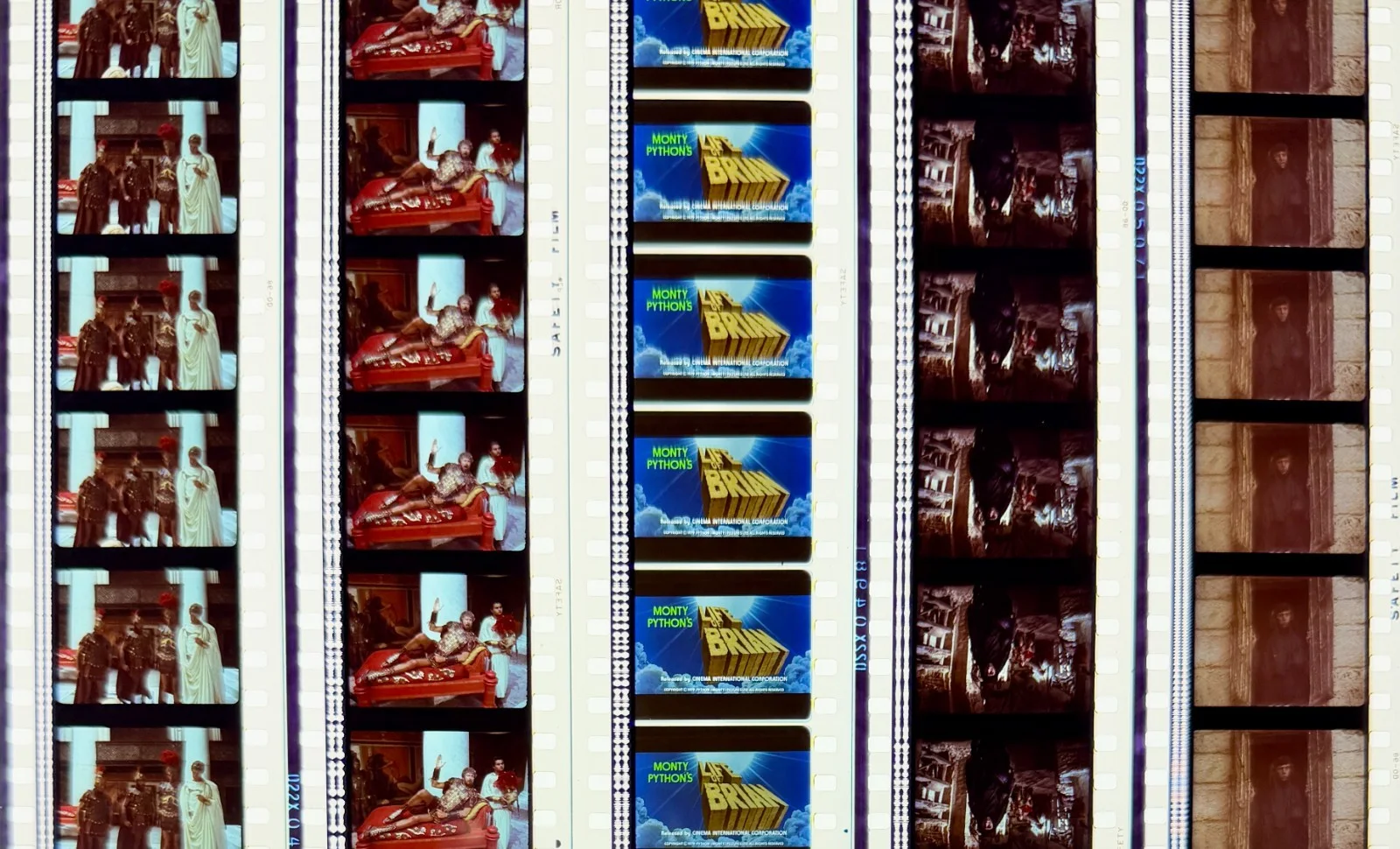 Monty Python's Life Of Brian 1979 Very Rare Unmounted Genuine 35mm Film Cells, изображение 5