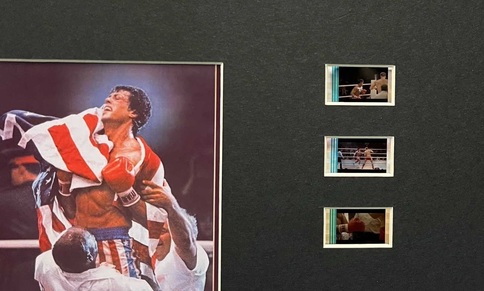 ROCKY 4. 35mm Film Cell MOUNTED DISPLAY, image 2