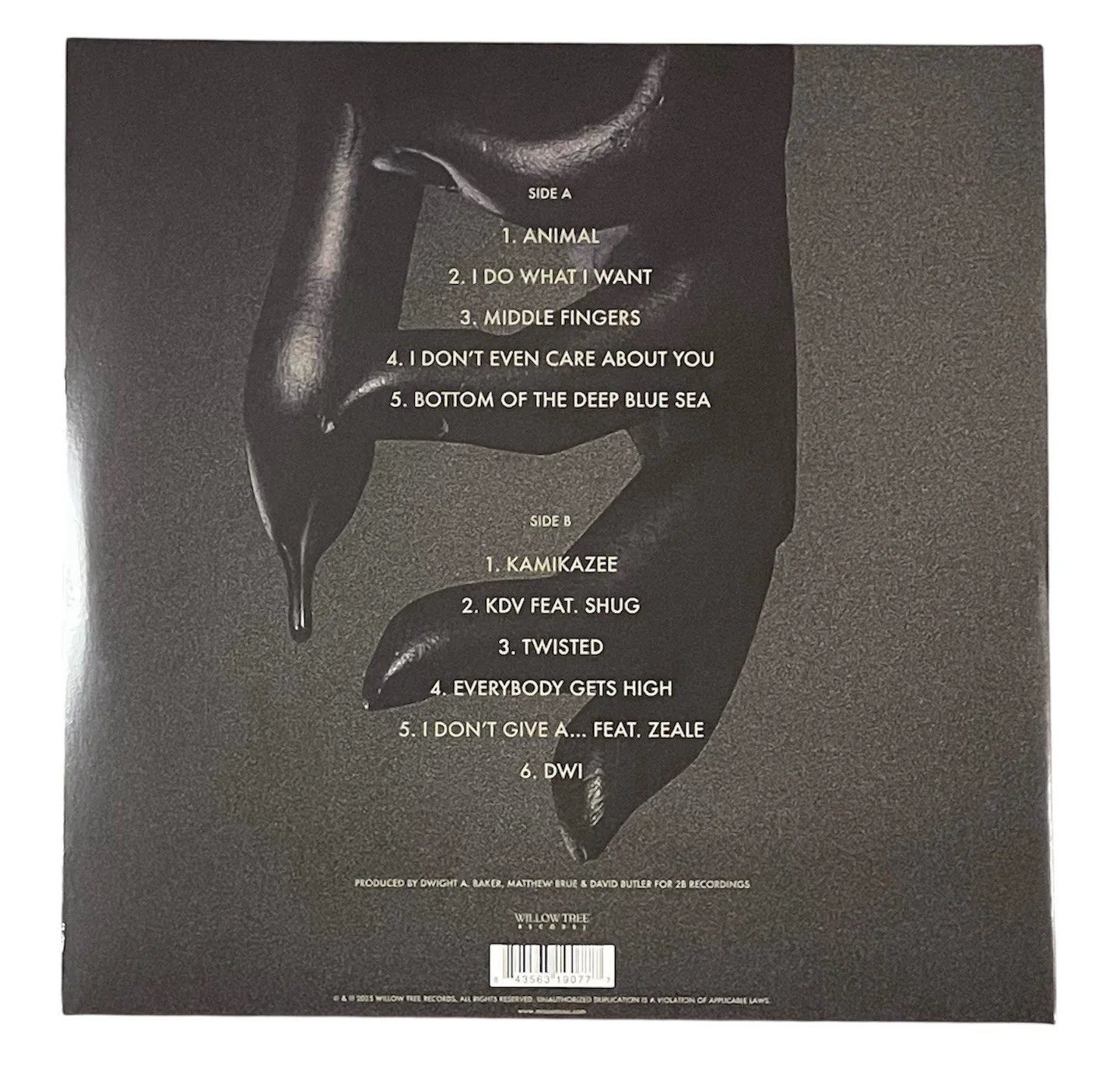 Missio Signed Autographed Loner Insomnia Splatter Vinyl Record Brue + Butler, image 4