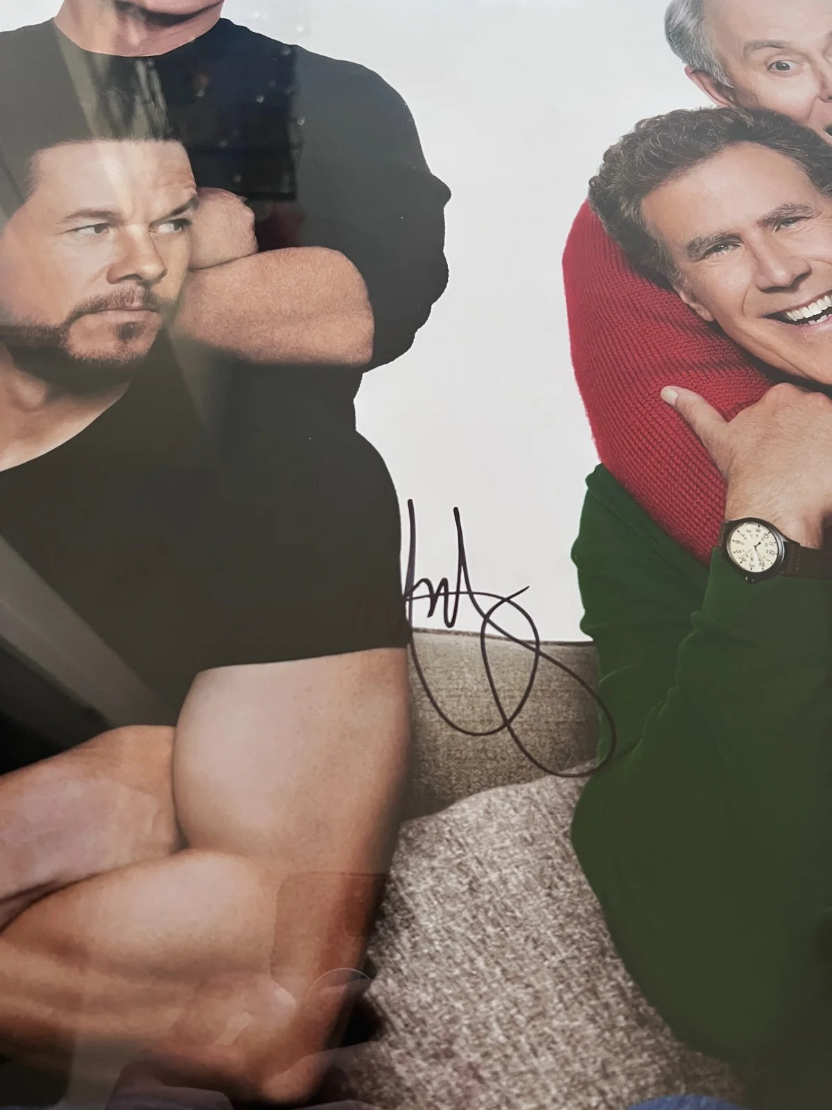 Mel Gibsion, Mark Wahlberg — Daddy's Home 2 Original Poster Signed by Mel Gibson & Mark Wahlberg Framed, изображение 3