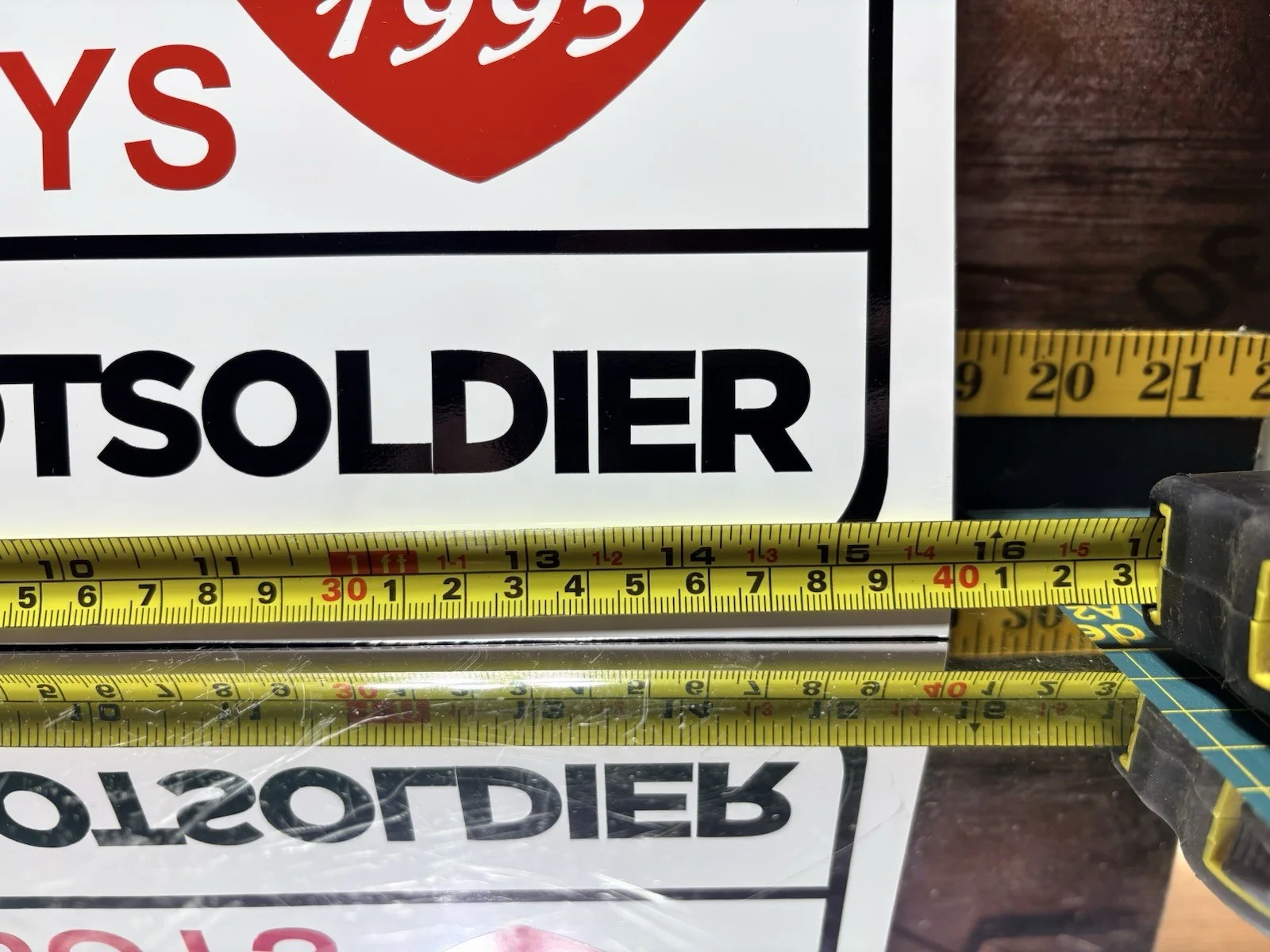 Rise Of The Footsoldier (Rettendon Village 1995 ) Sign Board, изображение 5