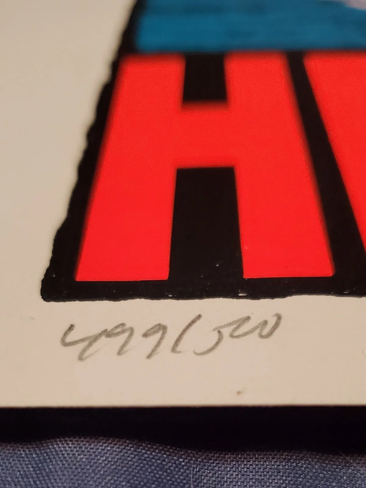 1993 Kozik Signed CHERUBS poster. #499/500, image 2